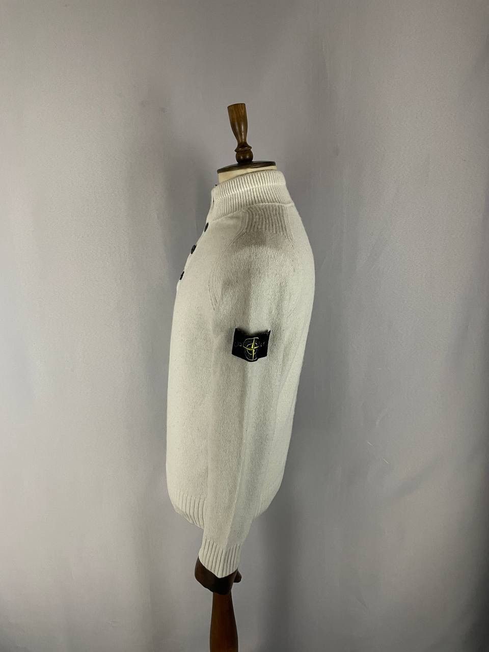 Stone Island Stone Island Sweater White Size US M / EU 48-50 / 2 - 3 Thumbnail