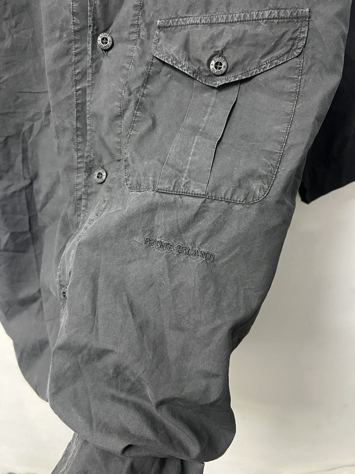 Stone Island stone island shirt vintage 90s Size US L / EU 52-54 / 3 - 3 Thumbnail