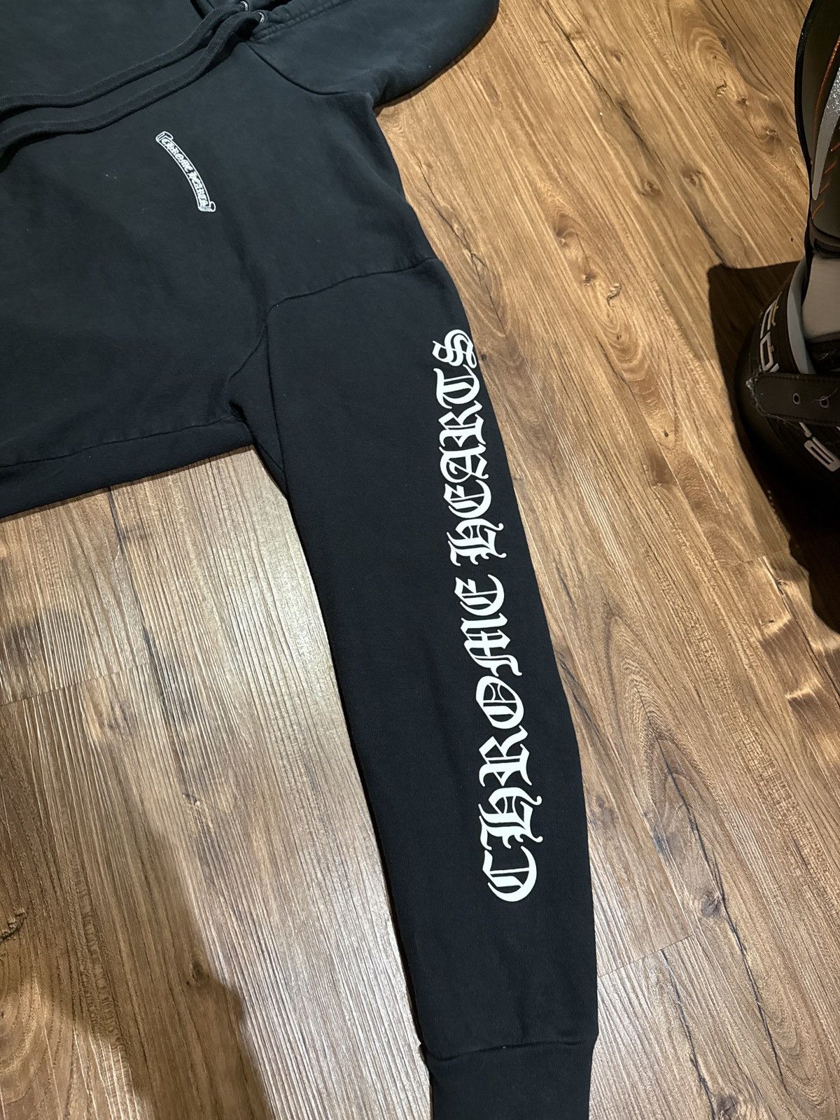 Chrome Hearts Chrome Hearts Scroll Sleeve Logo Hoodie Size US XL / EU 56 / 4 - 1 Thumbnail