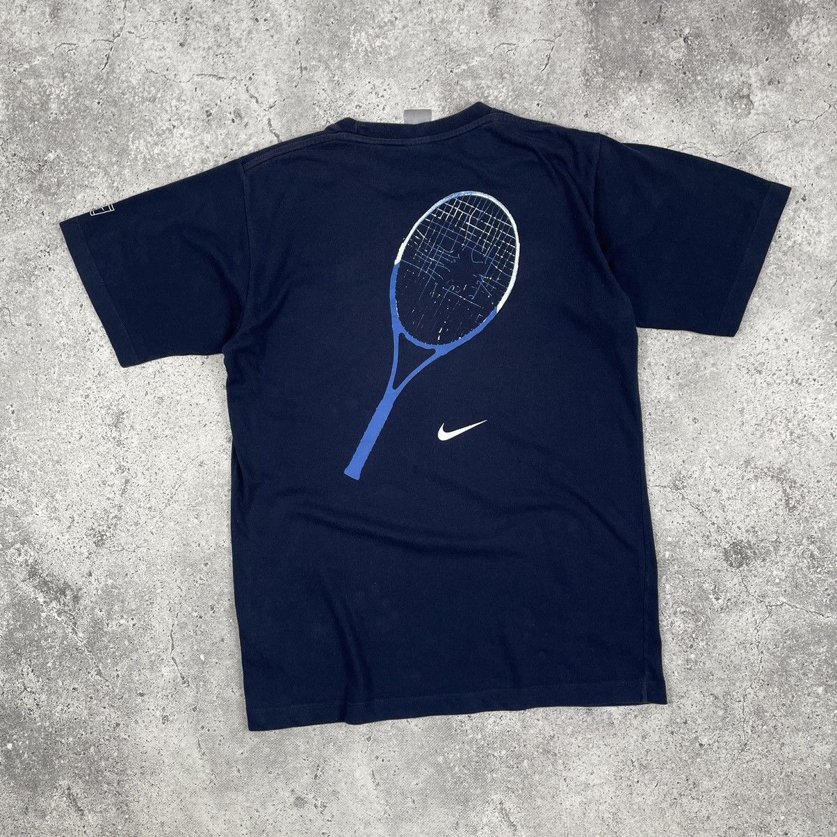 Nike Vintage Nike Court “Anyone Seen My Serve ?” T-Shirt Size US M / EU 48-50 / 2 - 2 Thumbnail