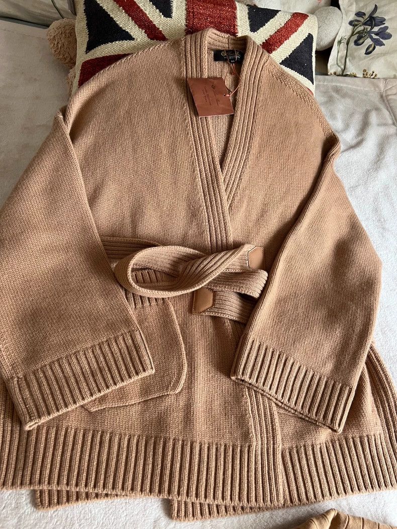 Loro Piana LORO PIANA Cashmere sweater + cashmere pants Size XS / US 0-2 / IT 36-38 - 1 Thumbnail