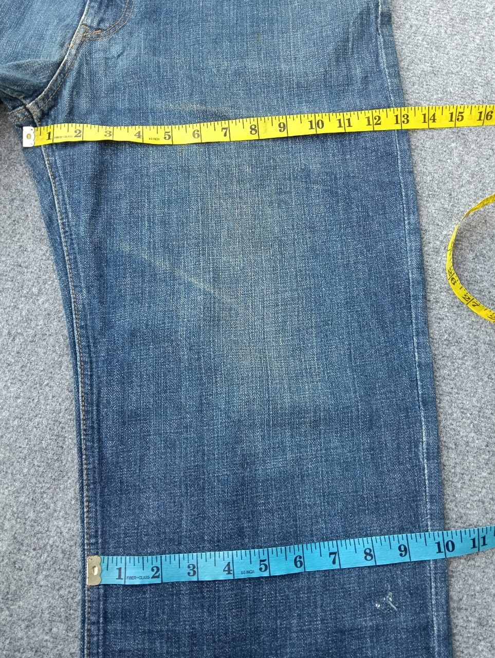 Karakuri Tamashii Karakuri Tamashii Embroidered Koi Fish Kintaro Japanese jean Size US 36 / EU 52 - 7 Thumbnail