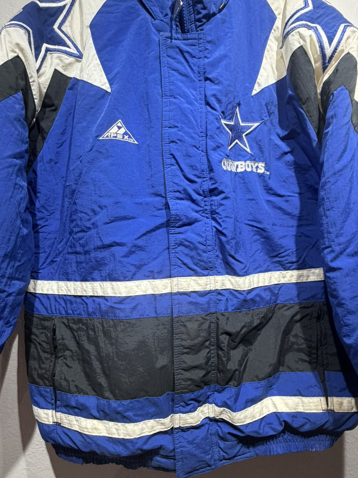 Apex Vintage Dallas Cowboys puffer jacket Size US M / EU 48-50 / 2 - 9 Thumbnail