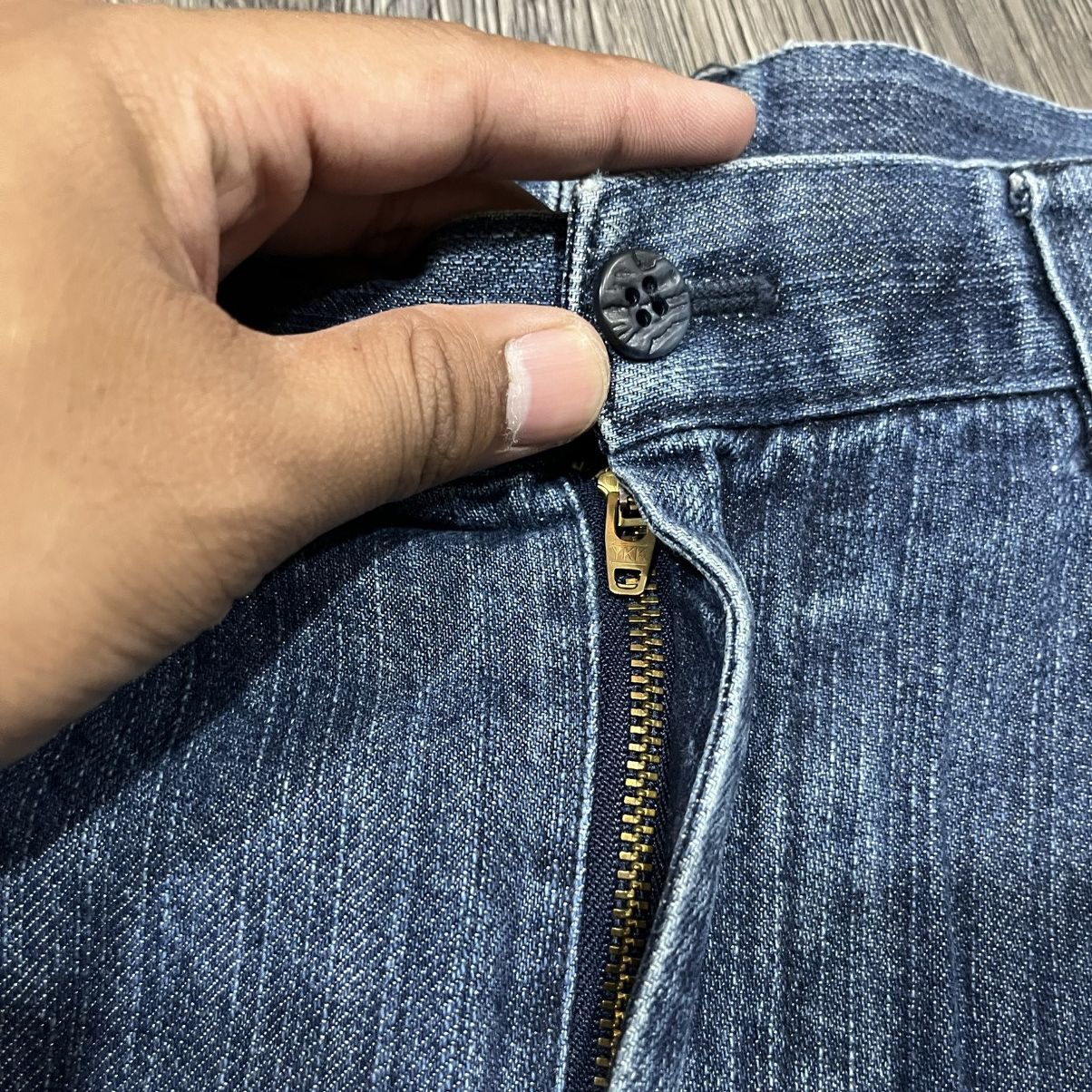 MCM Vintage Barrel Denim Blue Washed Size US 36 / EU 52 - 5 Thumbnail