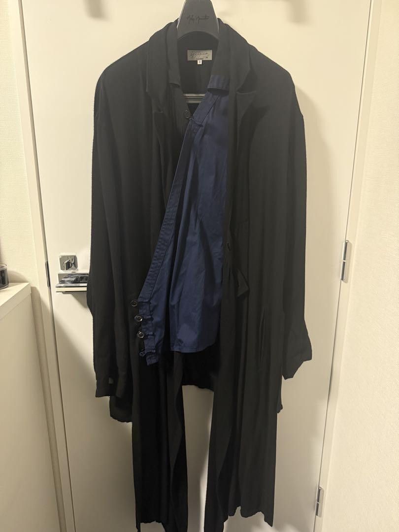 Yohji Yamamoto POUR HOMME 17ss runway collection gaba coat and shirts set Size US L / EU 52-54 / 3 - 2 Thumbnail