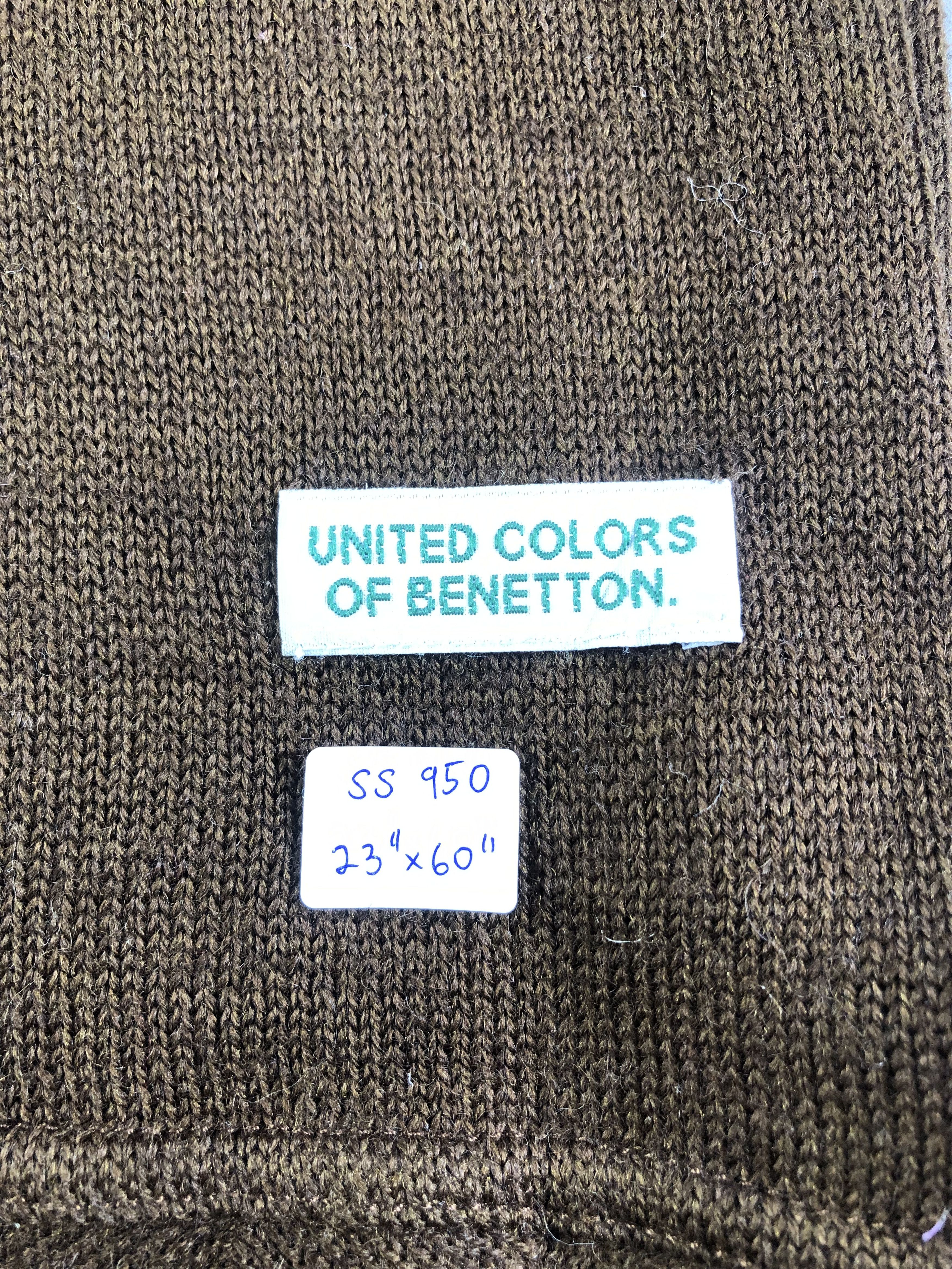United Colors Of Benetton United Colors Of Benetton Scarf / Muffler / Neckwear Size ONE SIZE - 5 Thumbnail