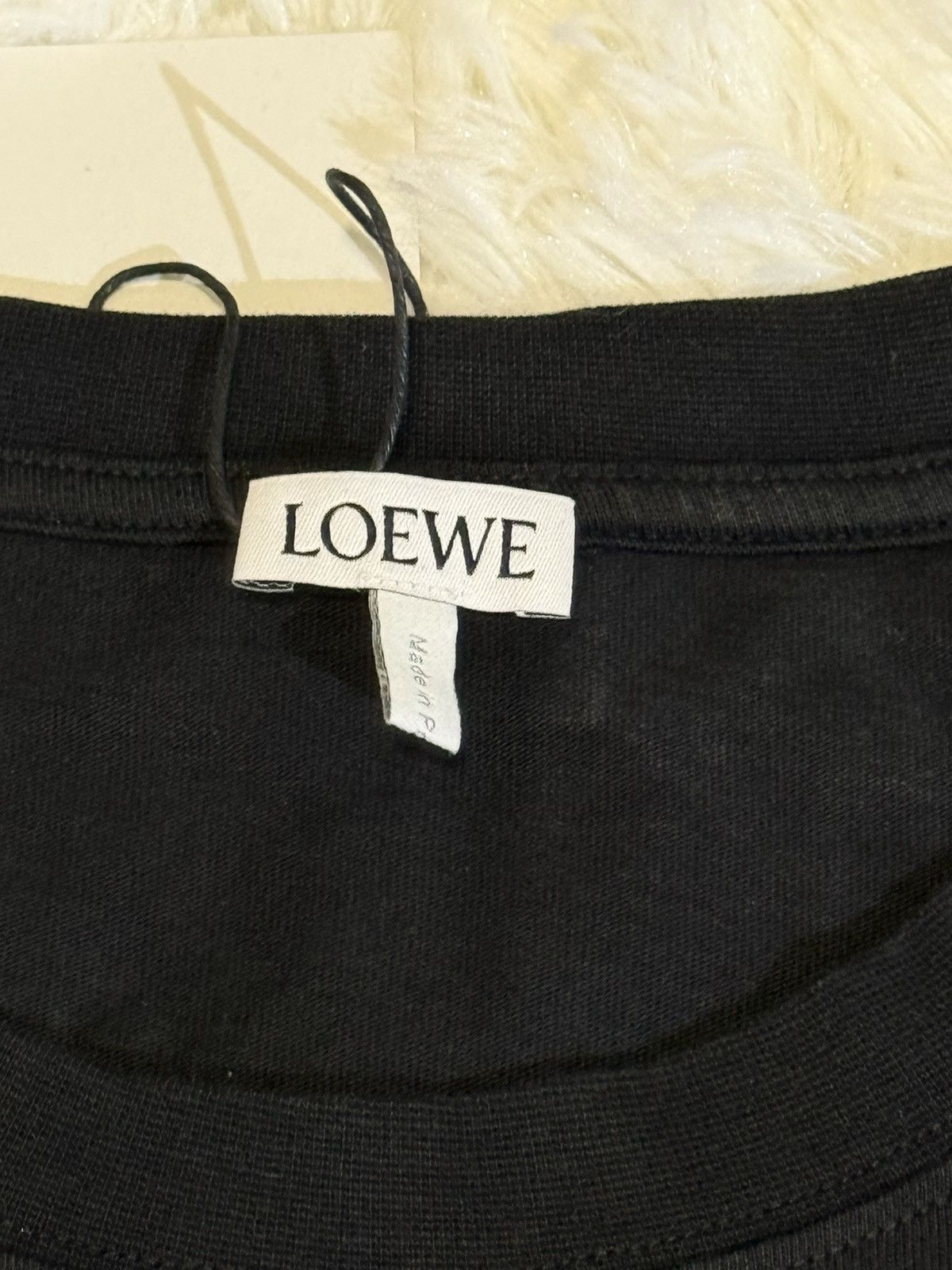 Loewe LOEWE Relaxed Fit T Shirt Black Size US S / EU 44-46 / 1 - 3 Thumbnail