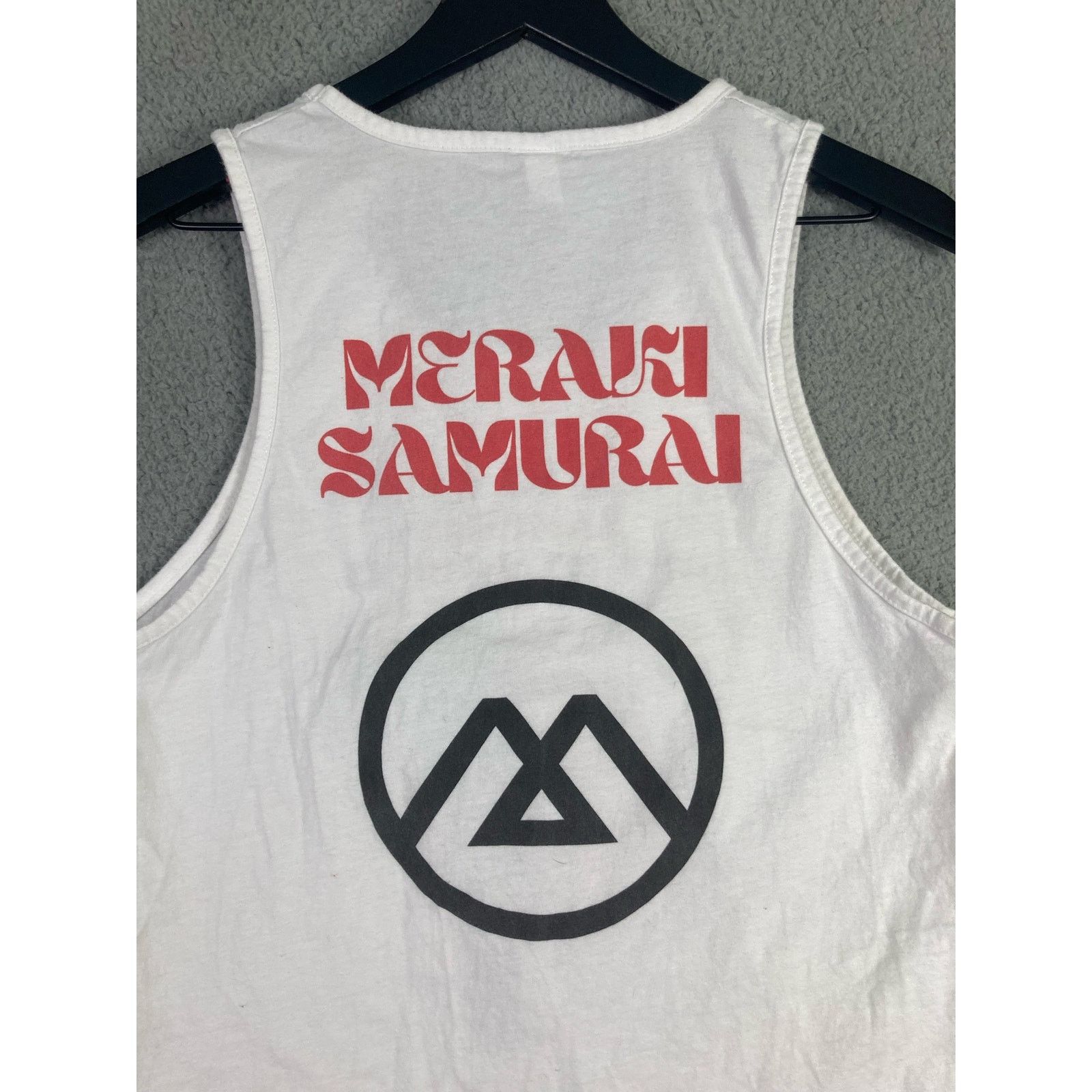 Next Level Apparel Meraki Samurai Tank Shirt Men's M Graphic Tee Casual Fashion Size US M / EU 48-50 / 2 - 3 Thumbnail