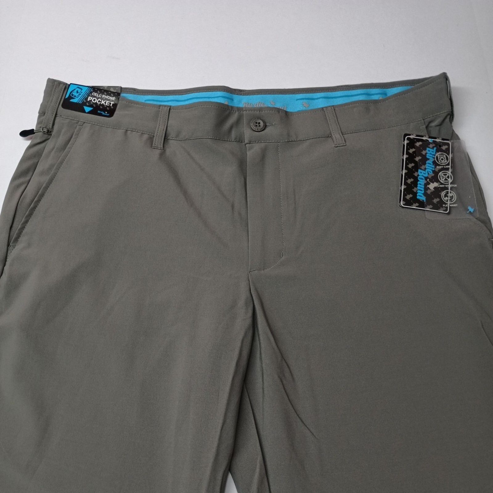 Other Birdie Bound Golf Pants Men's Size 38x32 Gray Flex Straight Size US 38 / EU 54 - 4 Thumbnail