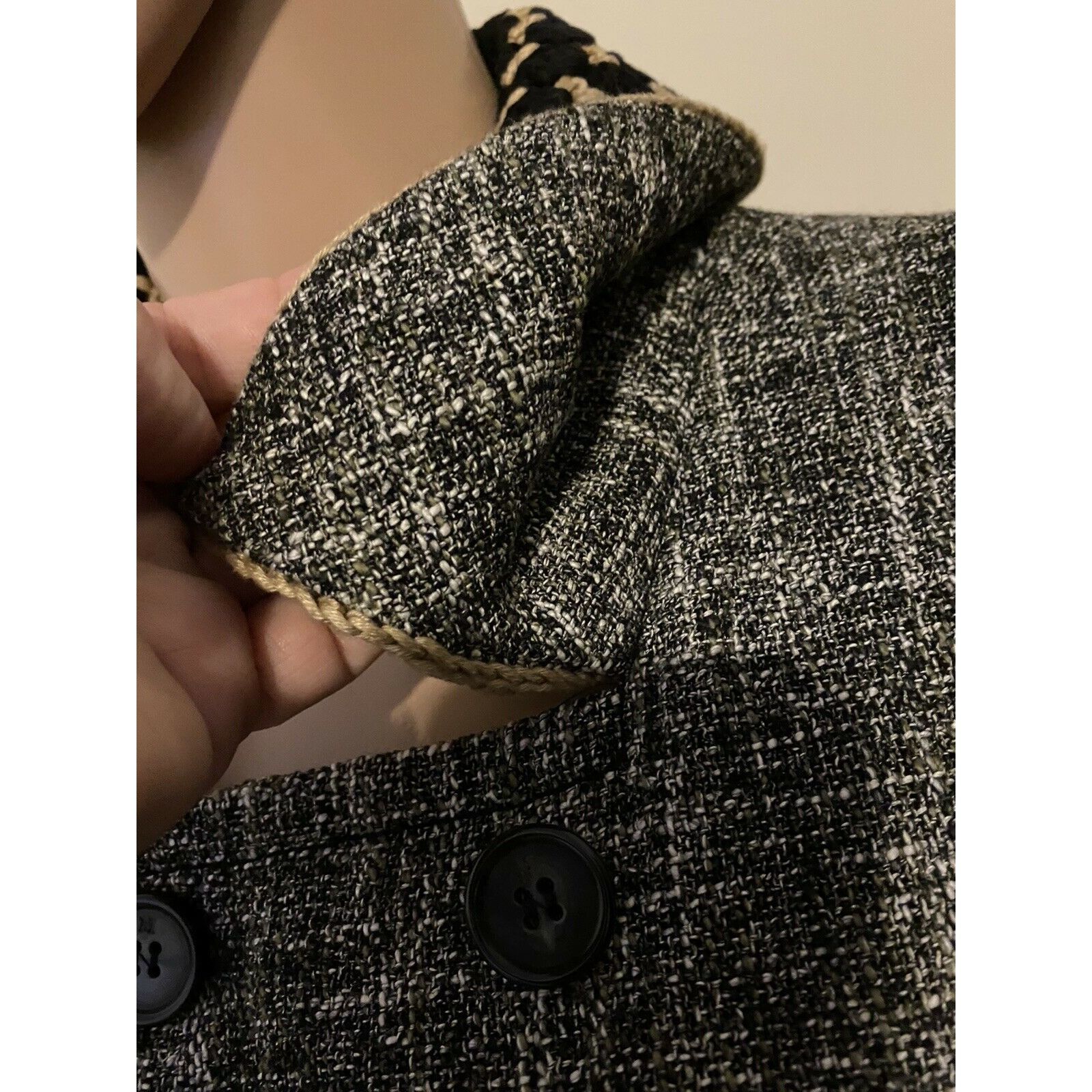 Missoni $1195 New M Missoni 42 6 Tweed Car Coat Crochet Trim Jacket Size M / US 6-8 / IT 42-44 - 7 Thumbnail