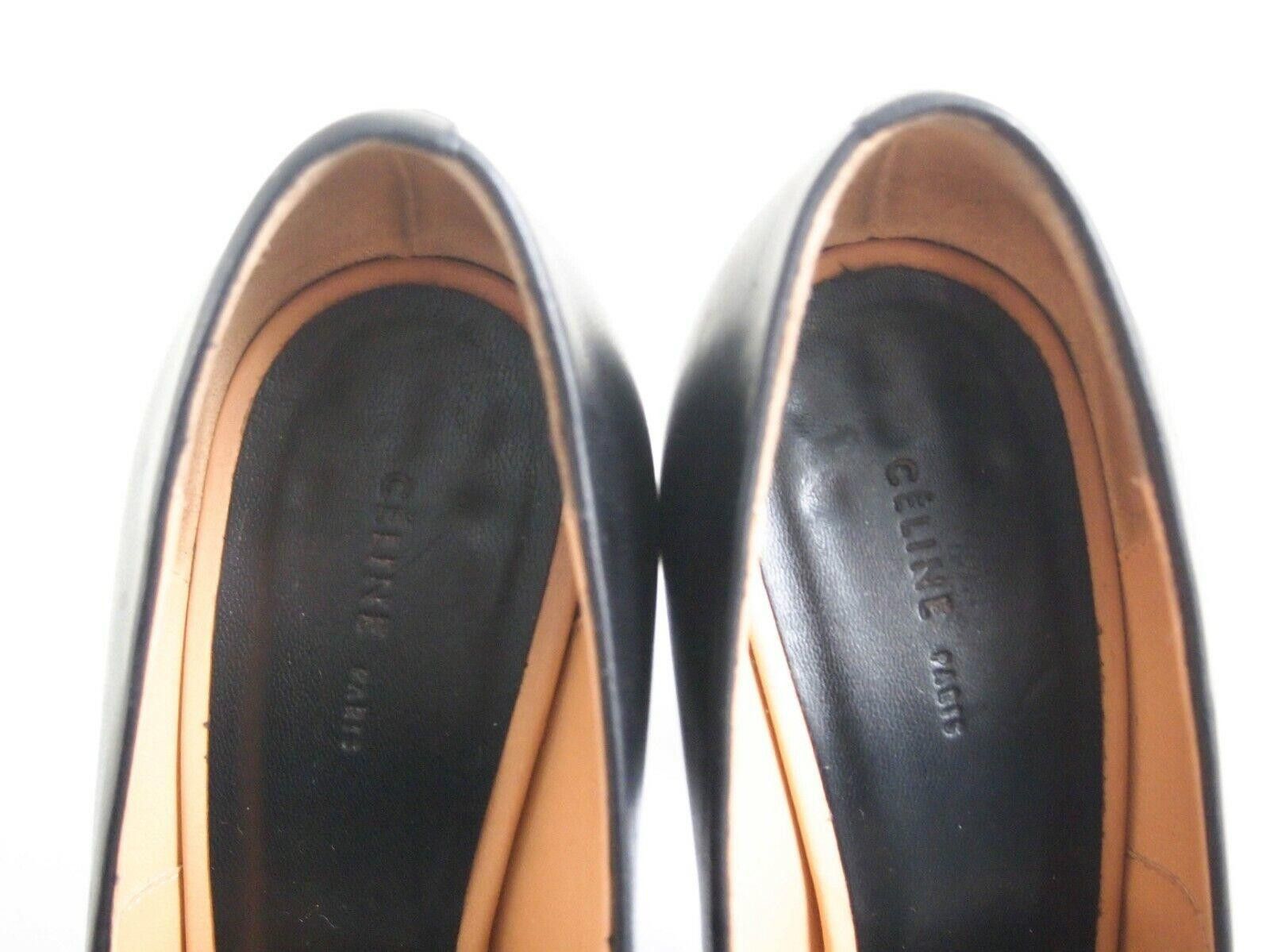 Celine Celine Heels Black Leather Womens US 5 EU 35 Size US 5 / IT 35 - 5 Thumbnail