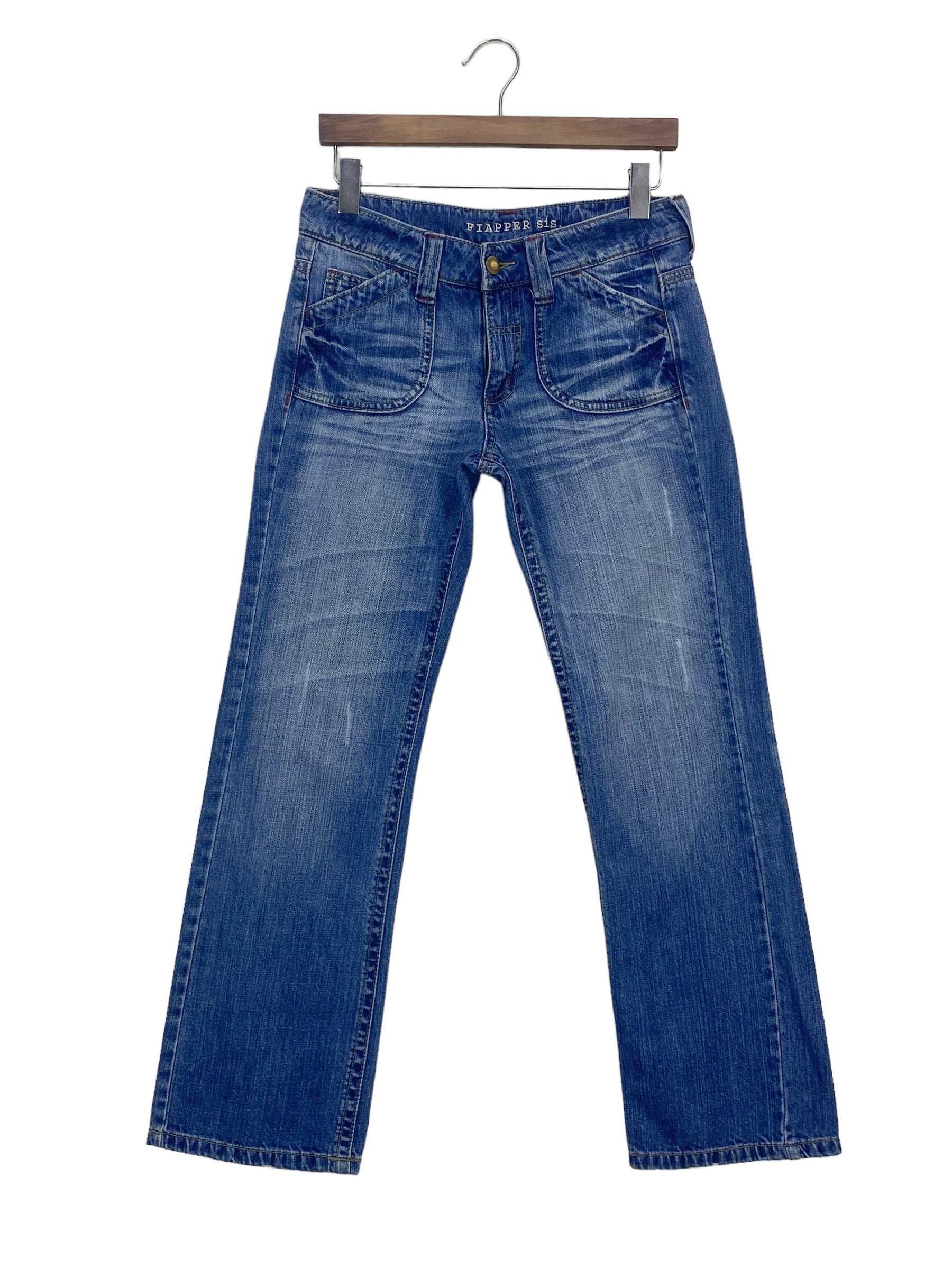 image of Biker Jeans Fiappers Baker Pocket Jeans in Blue, Women's (Size 27)