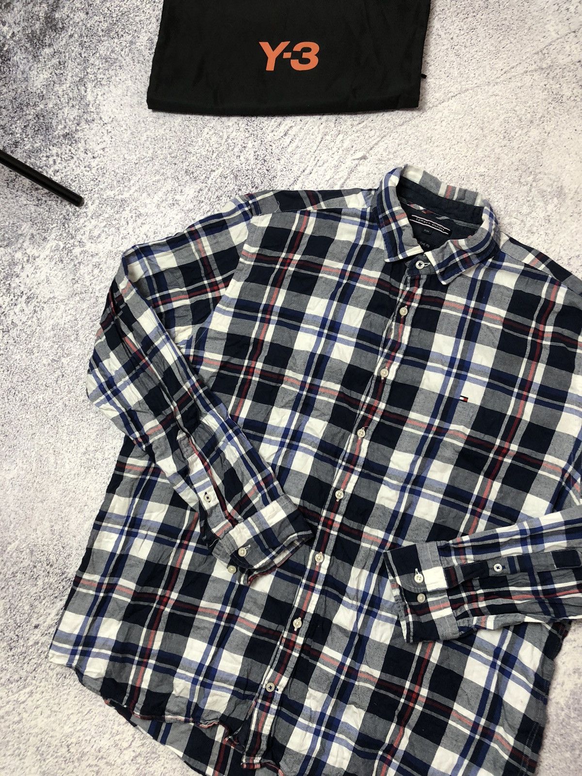 Tommy Hilfiger Men’s shirt Tommy Hilfiger size 2xl casual y2k japan Size US XXL / EU 58 / 5 - 3 Thumbnail