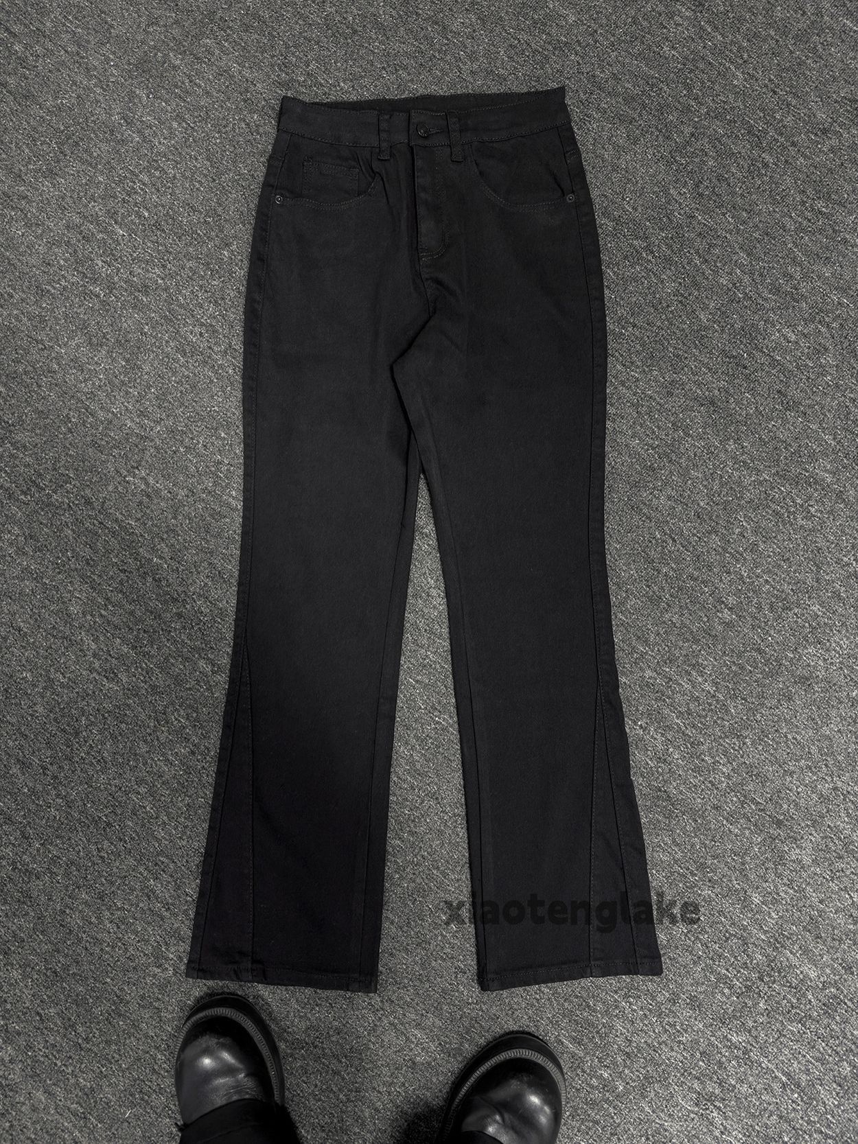 Designer × Jean × Vintage retro utility yuppie bootcut flared punk grunge jeans Size US 30 / EU 46 - 3 Thumbnail