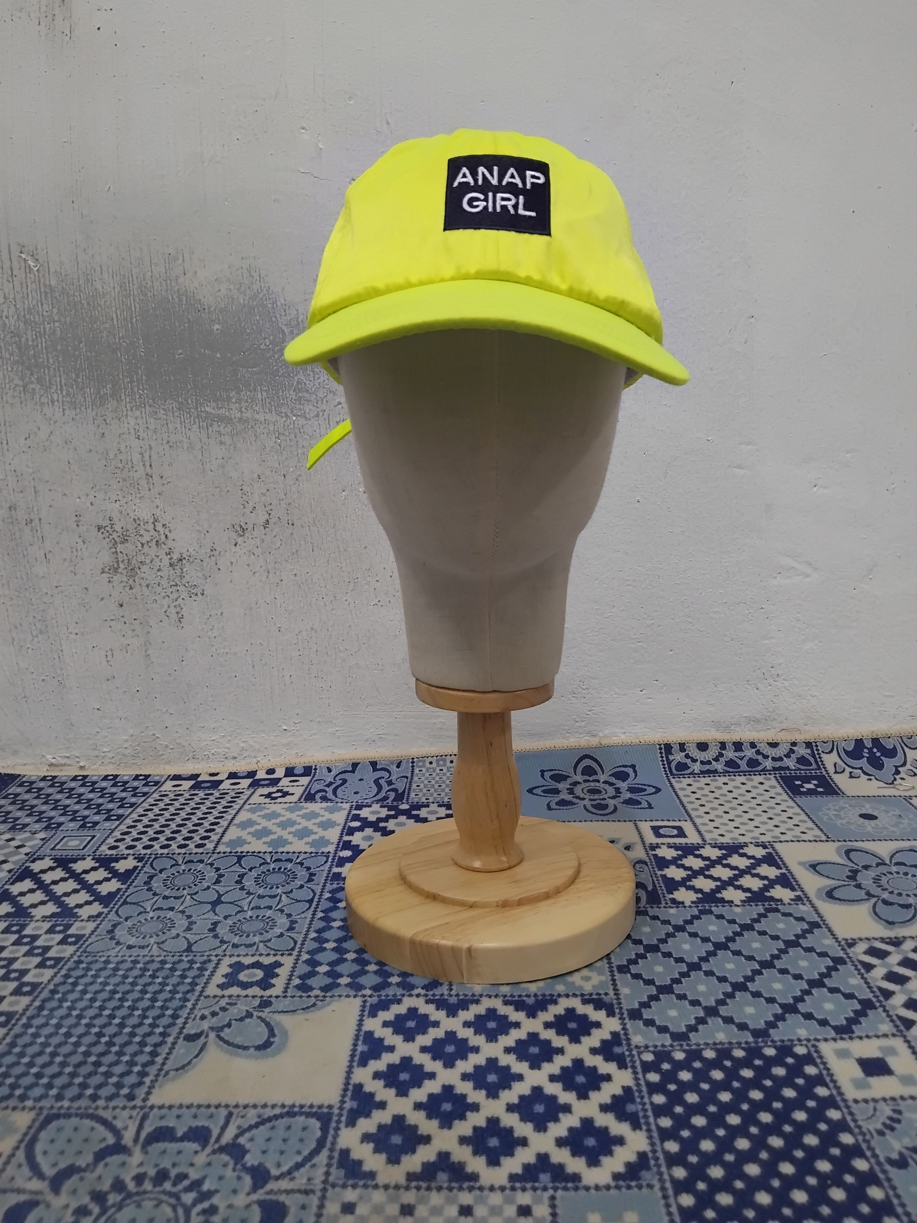 Japanese Brand Anap girl green streetwear cap Size ONE SIZE - 4 Thumbnail