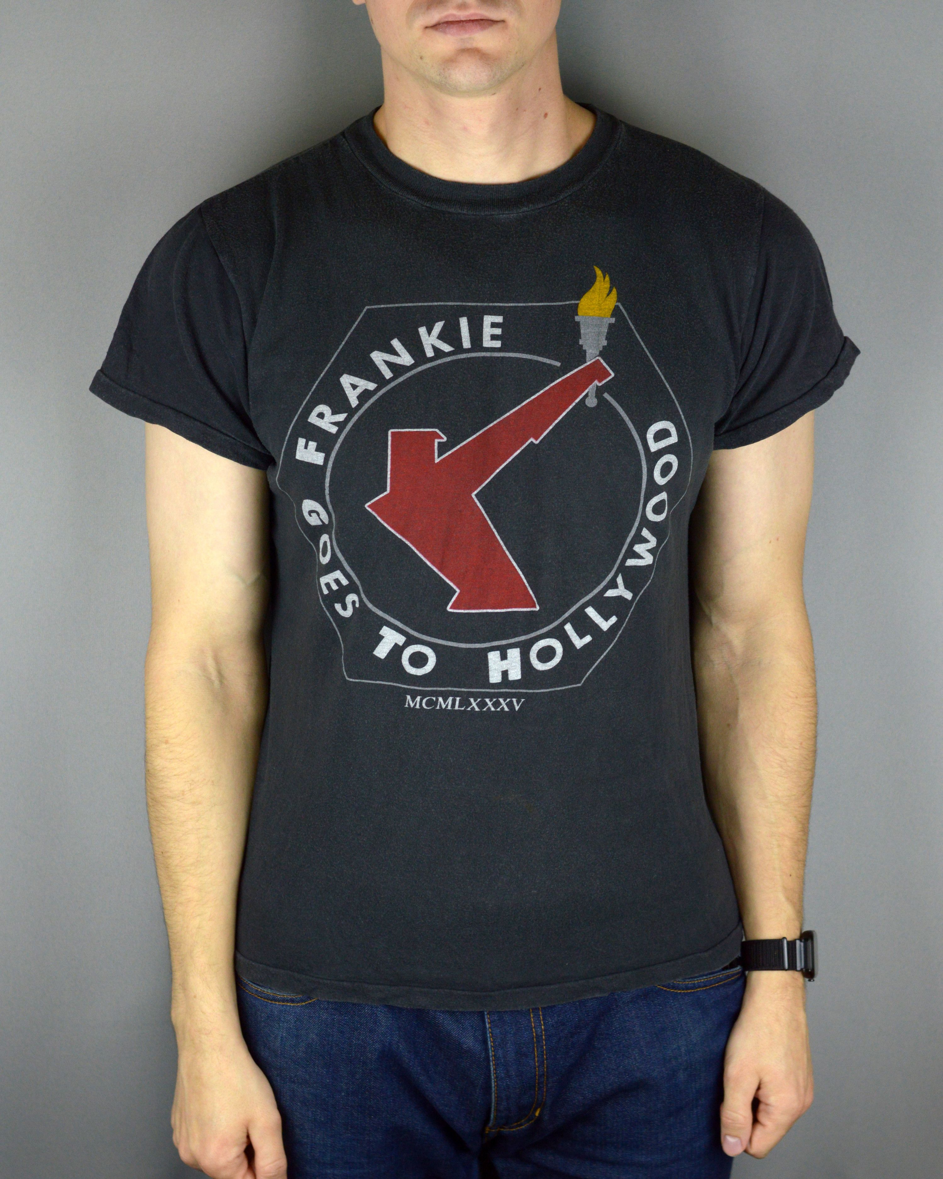 Vintage Vintage Frankie Goes To Hollywood Bang! 80s t shirt Size US M / EU 48-50 / 2 - 1 Thumbnail