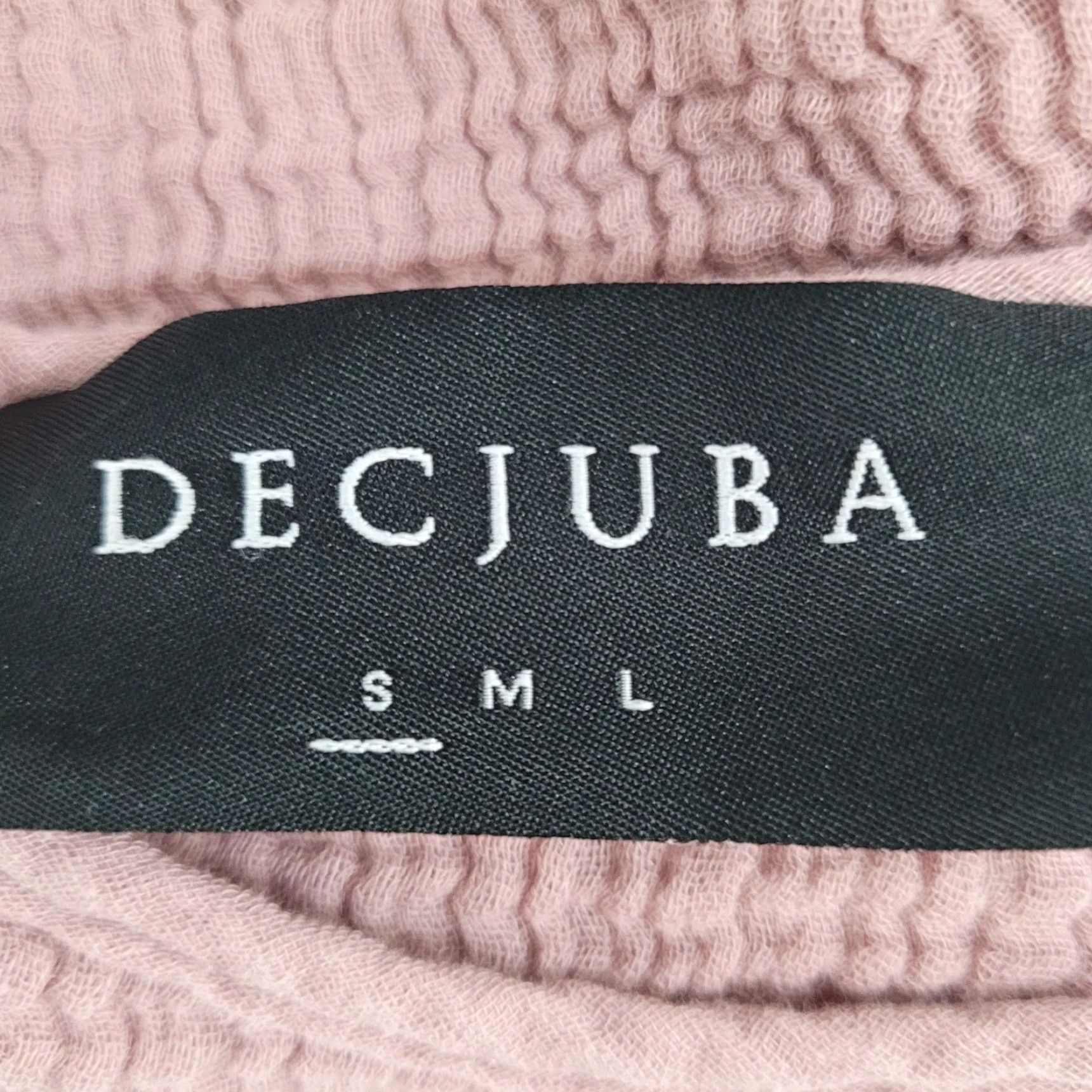 Vintage Decjuba Pink Cotton Short Sleeve Top Women Small S Basic Casual Pullover Size S / US 4 / IT 40 - 3 Thumbnail