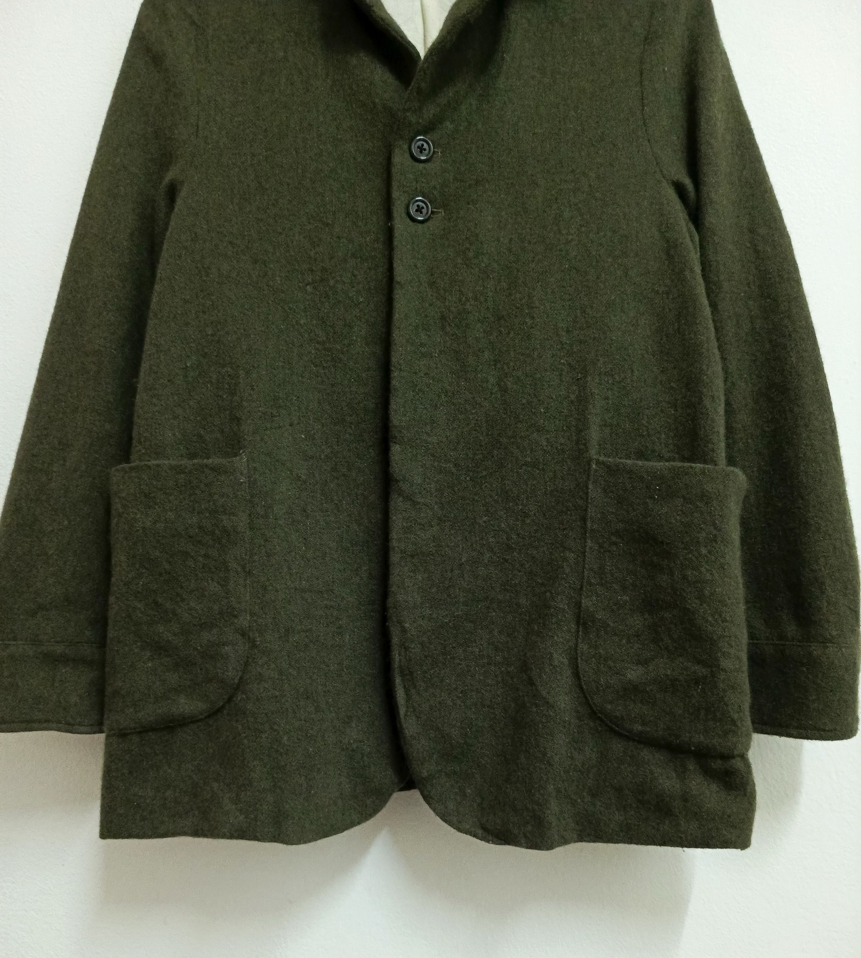 Designer × Japanese Brand Nisica Japan Sack Jacket / Coat - light wool blend Size 34S - 2 Thumbnail