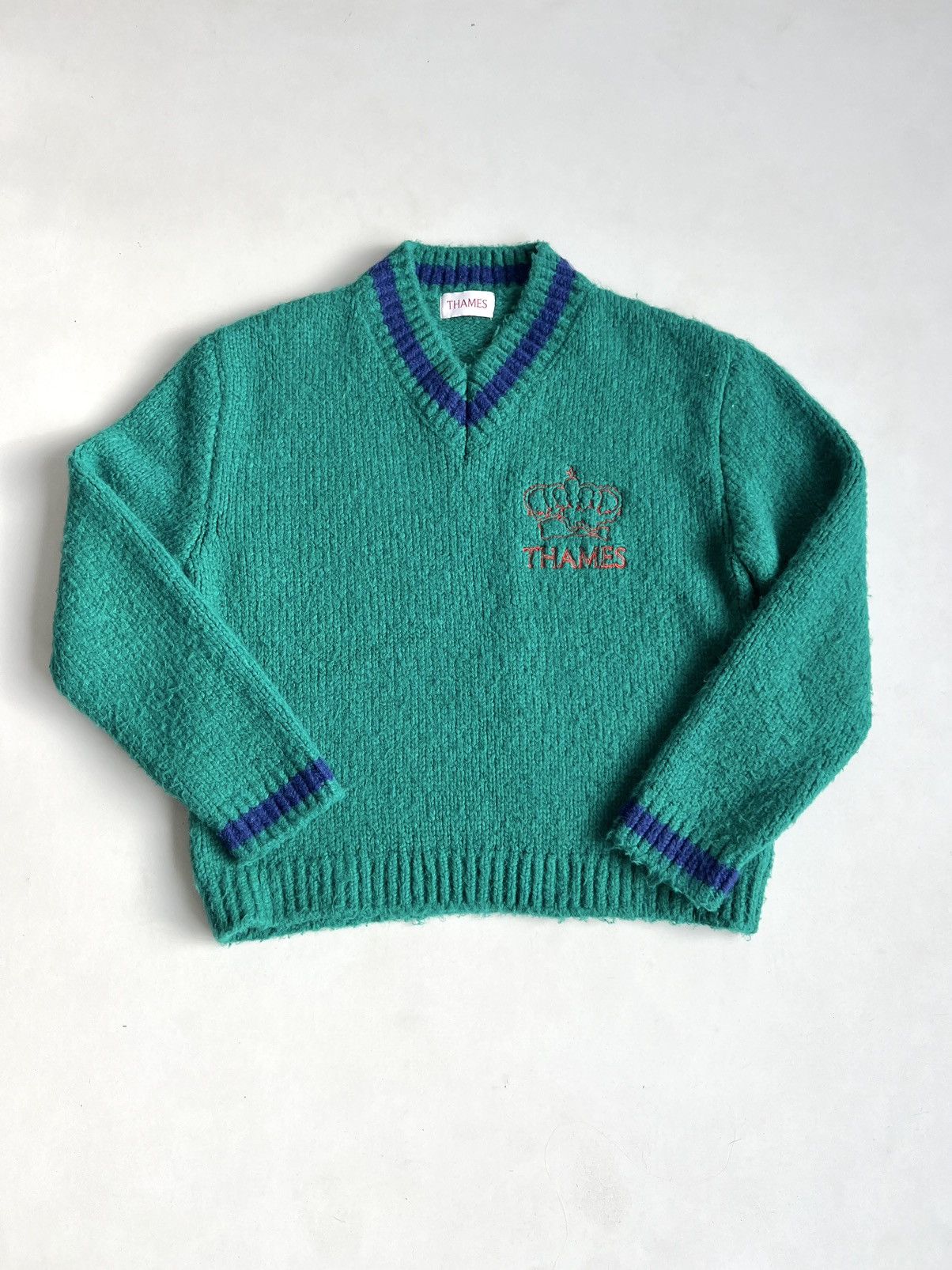 Thames Thames P.G. Knit Shrewsbury Chunky Cricket Sweater Size US M / EU 48-50 / 2 - 3 Thumbnail
