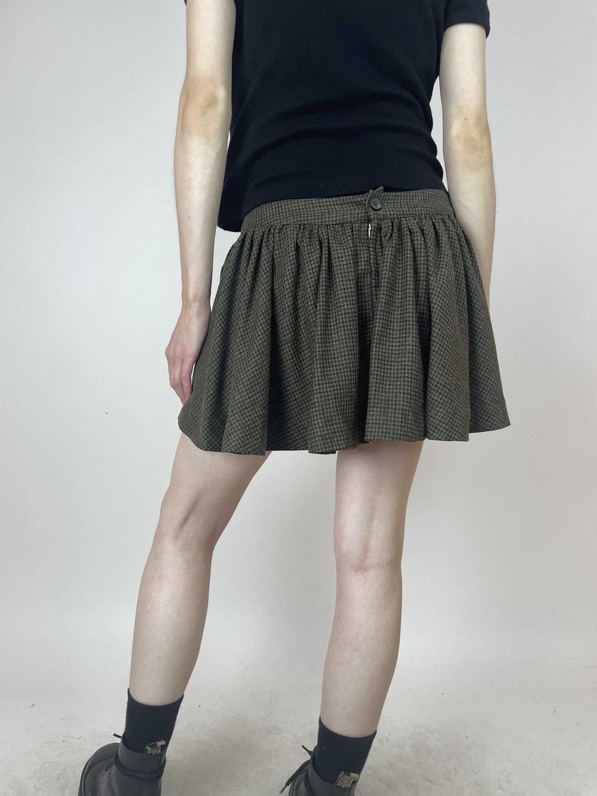 Jack Wills × Vintage Jack Wills Wool pleated mini skirt Womens size 8 Size 27" / US 4 / IT 40 - 10 Thumbnail