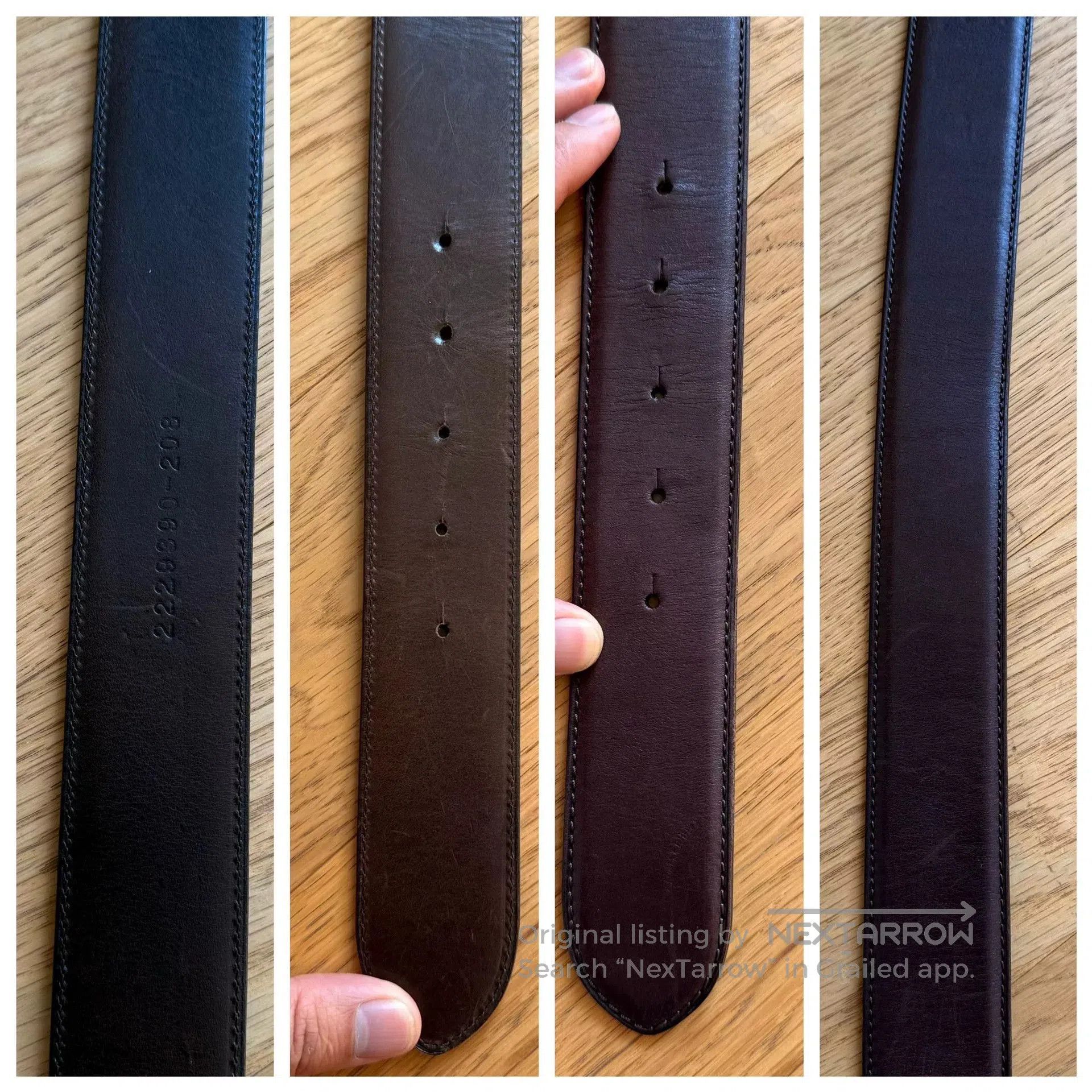 RLX Ralph Lauren Vintage Italian Alloy Buckle Polo Belt. Size ONE SIZE - 8 Thumbnail