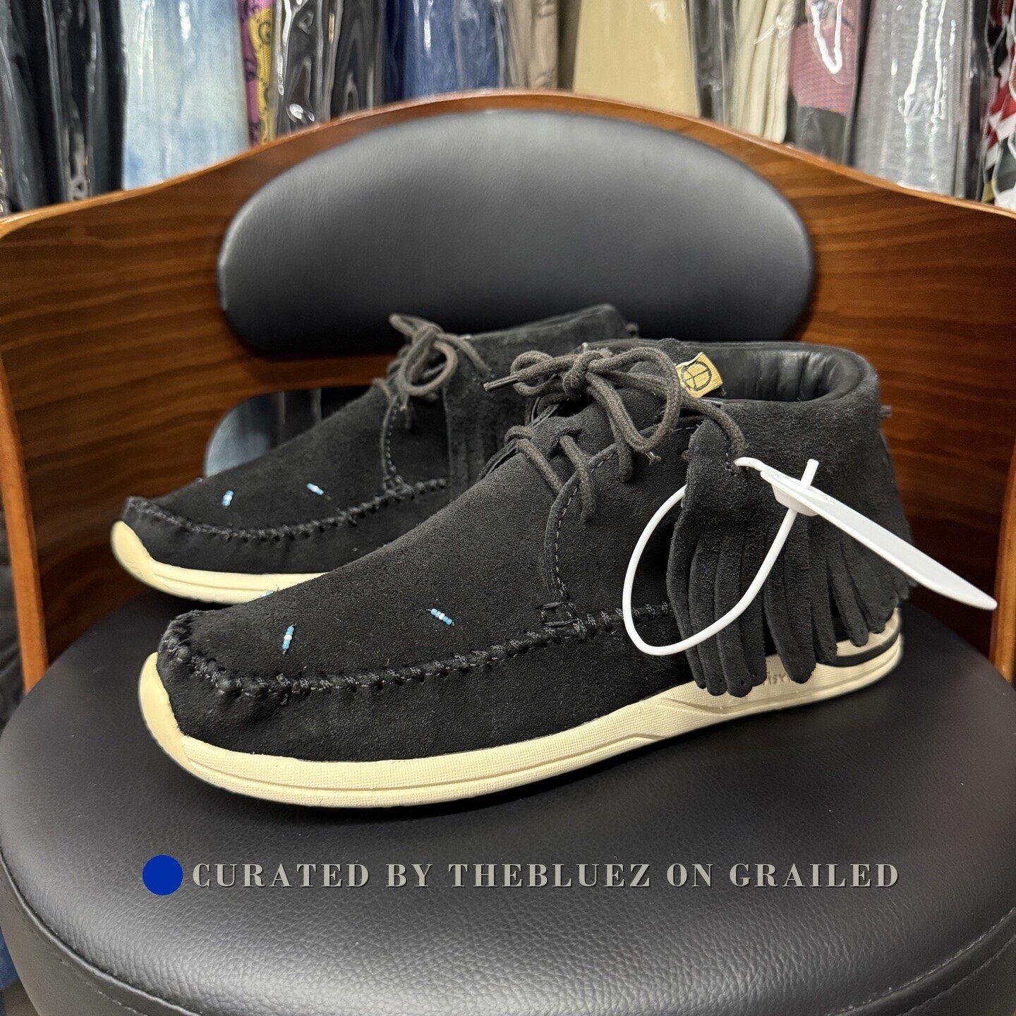 Visvim Visvim FBT Limited Black Tassel Shoes Size US 8.5 / EU 41-42 - 1 Thumbnail