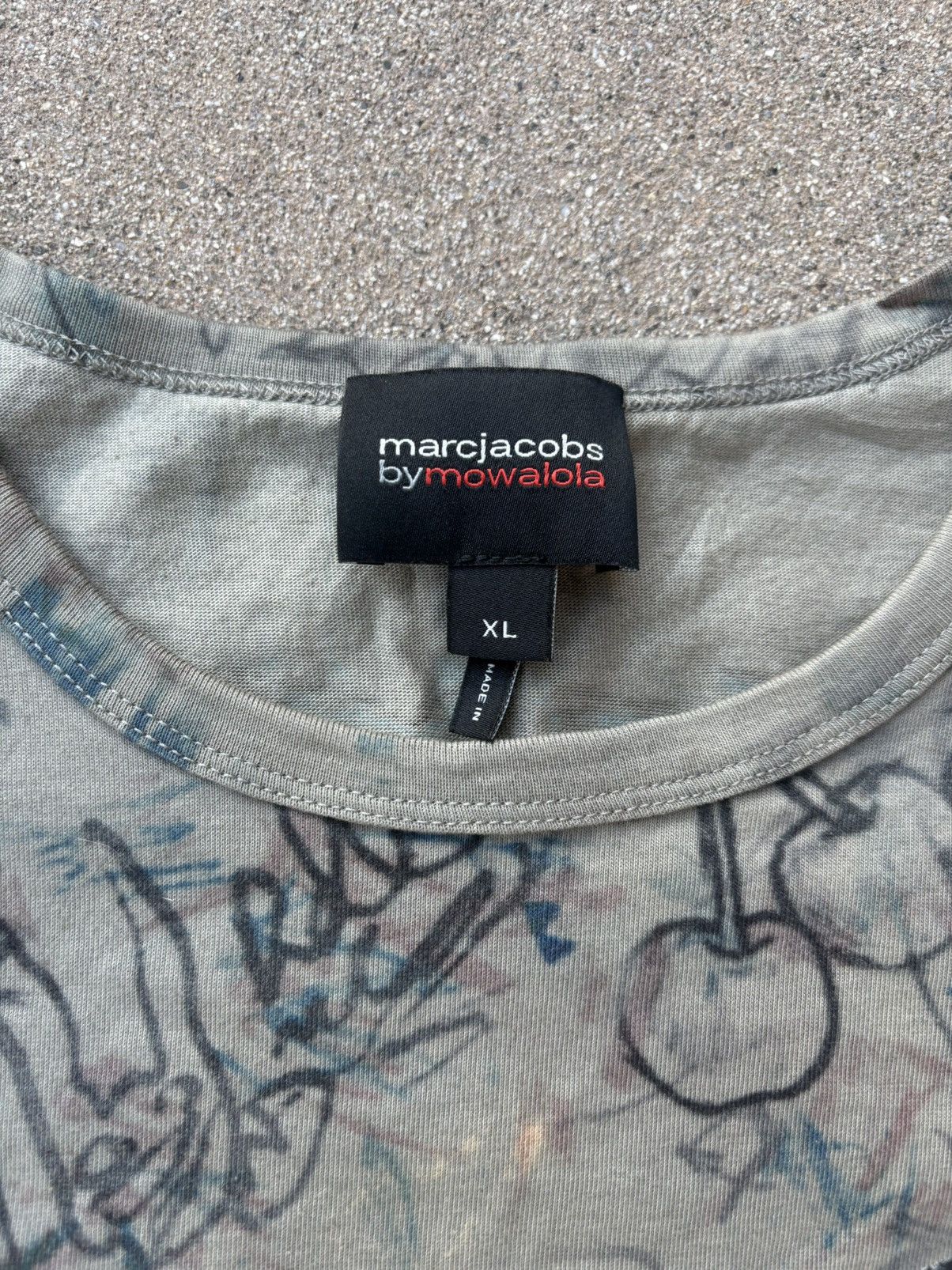 Marc Jacobs × Mowalola Mowalola x Marc Jacobs Graffiti Baby Tee Size US XS / EU 42 / 0 - 2 Thumbnail