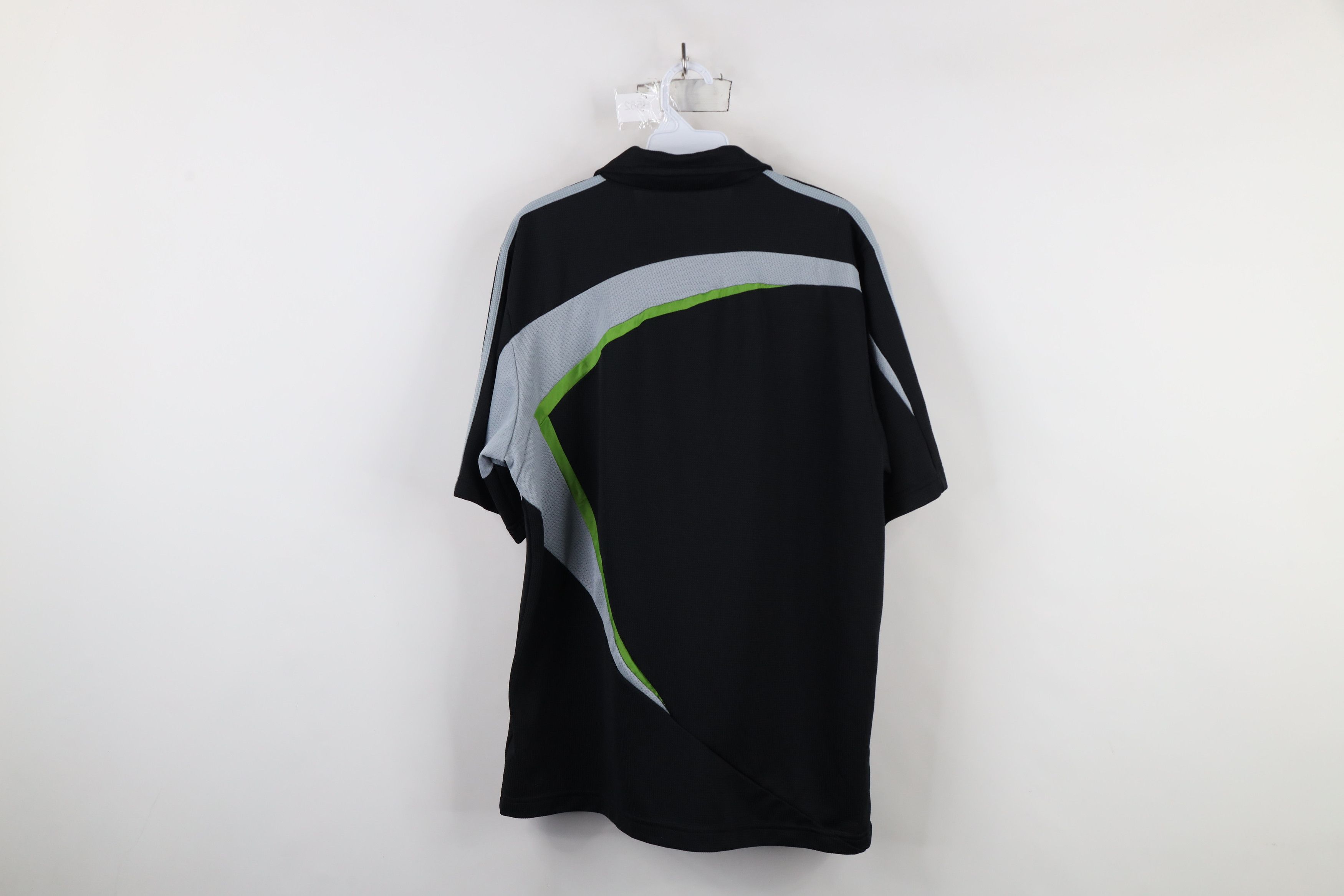 Adidas × Vintage Vintage Adidas All Blacks Collared Rugby Jersey Polo Shirt Size US M / EU 48-50 / 2 - 12 Thumbnail
