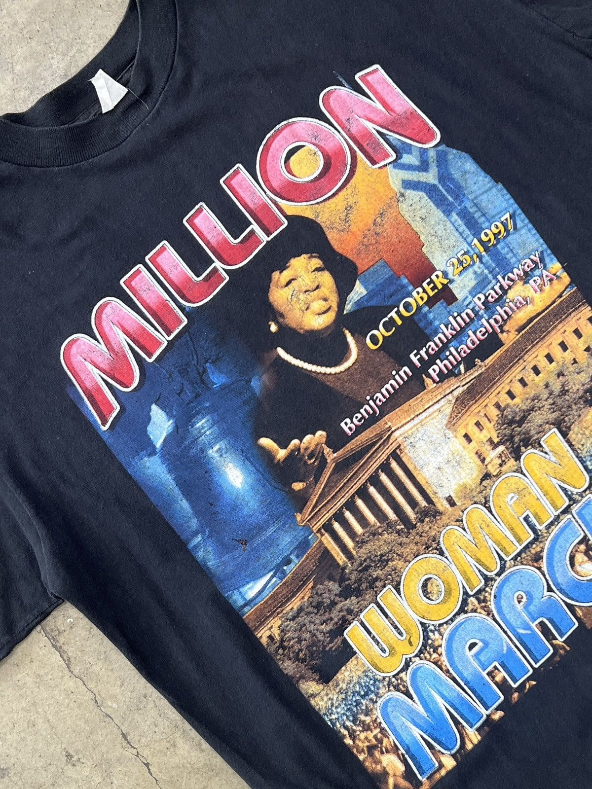 Vintage Vintage 1997 Million Woman March Social Justice Rap Tee XL Size US XL / EU 56 / 4 - 1 Thumbnail