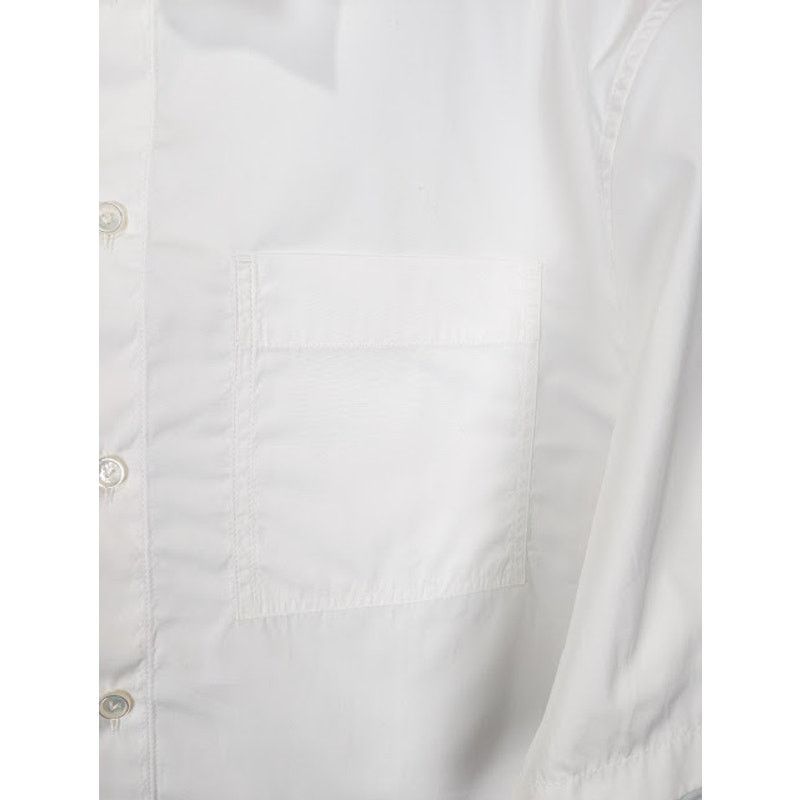 Bottega Veneta o1rshd1 Classic Cotton Poplin Shirt in White Size US M / EU 48-50 / 2 - 4 Thumbnail