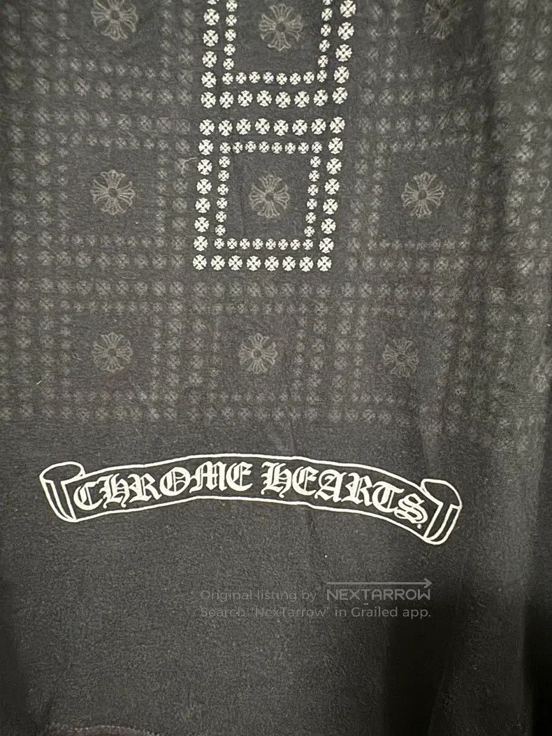 Chrome Hearts CHROME HEARTS Dark Patterned Plaid Short-Sleeve T-Shirt Size US S / EU 44-46 / 1 - 4 Thumbnail