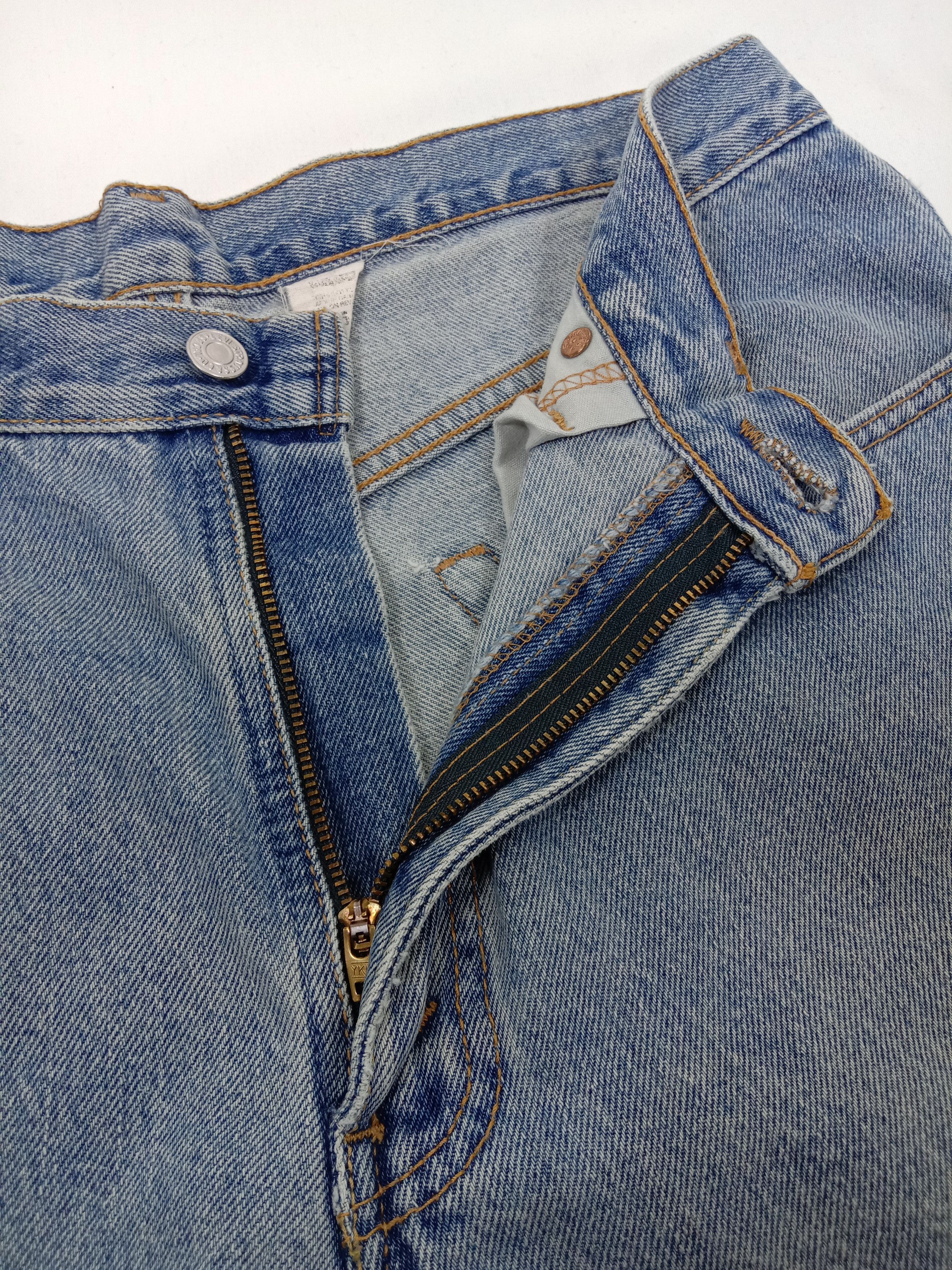 Levi's Vintage 90s Levi's 550 Jeans Blue Wash Denim Size US 34 / EU 50 - 9 Thumbnail