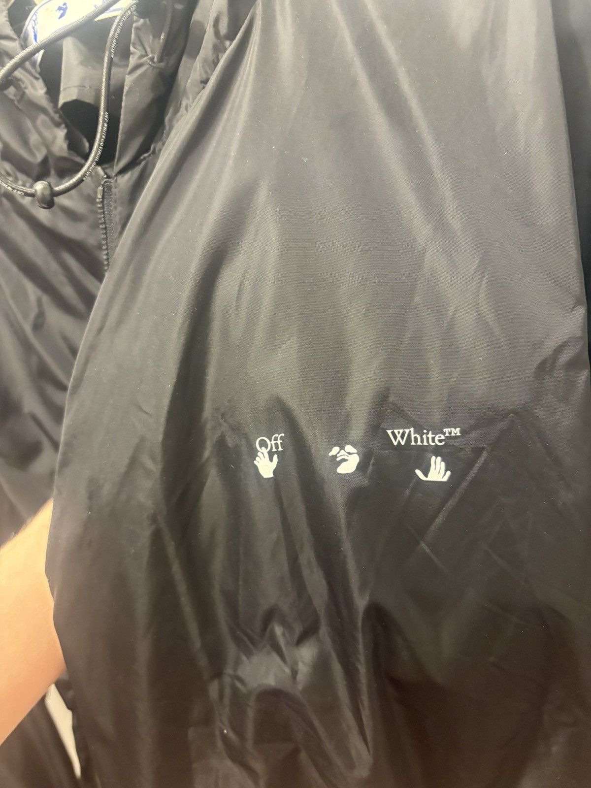 Off-White Off-White 2021 Diagonal Zip Windbreaker Size US S / EU 44-46 / 1 - 4 Thumbnail