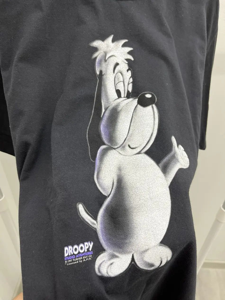 Cartoon Network Vintage Stanley Desantis Droopy Dog Cartoon Promo T-Shirt Size US L / EU 52-54 / 3 - 2 Thumbnail