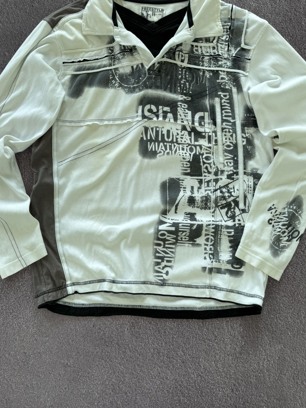 Vintage Hysteric Glamour Style Y2K Long Sleeve Top