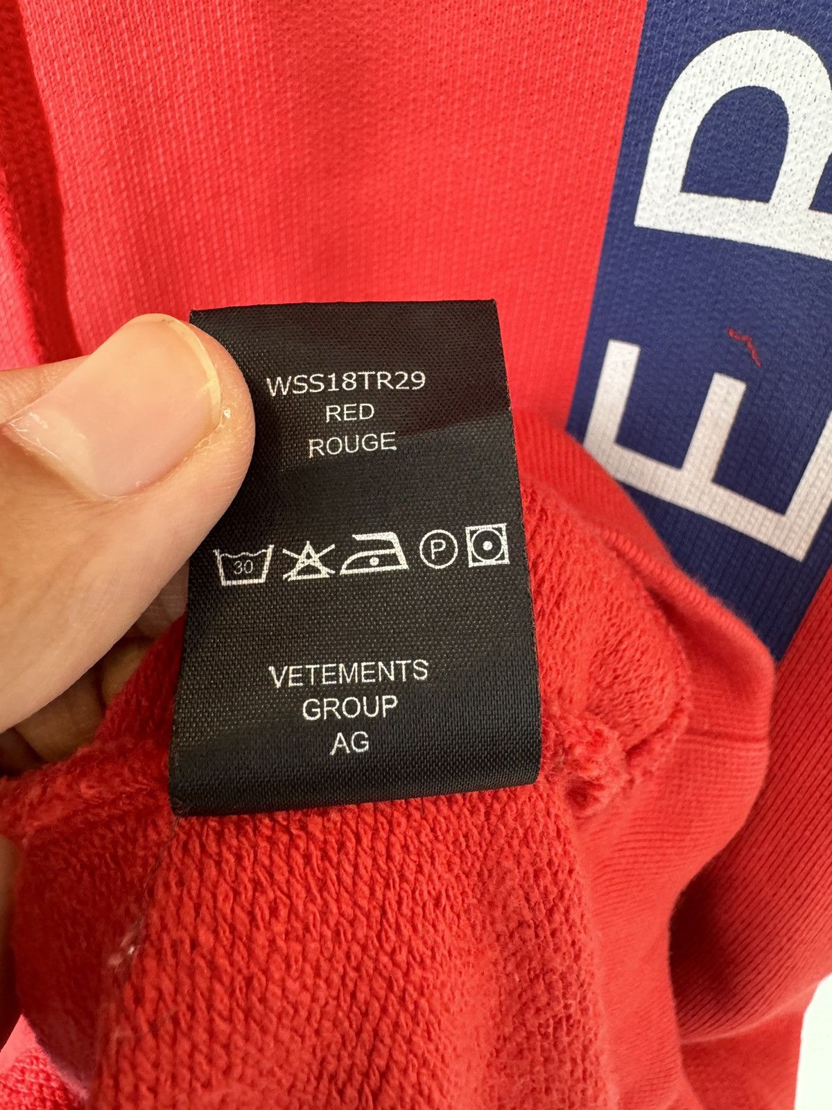 Vetements Tommy Hilfiger Collab Hoodie Size US XS / EU 42 / 0 - 7 Thumbnail