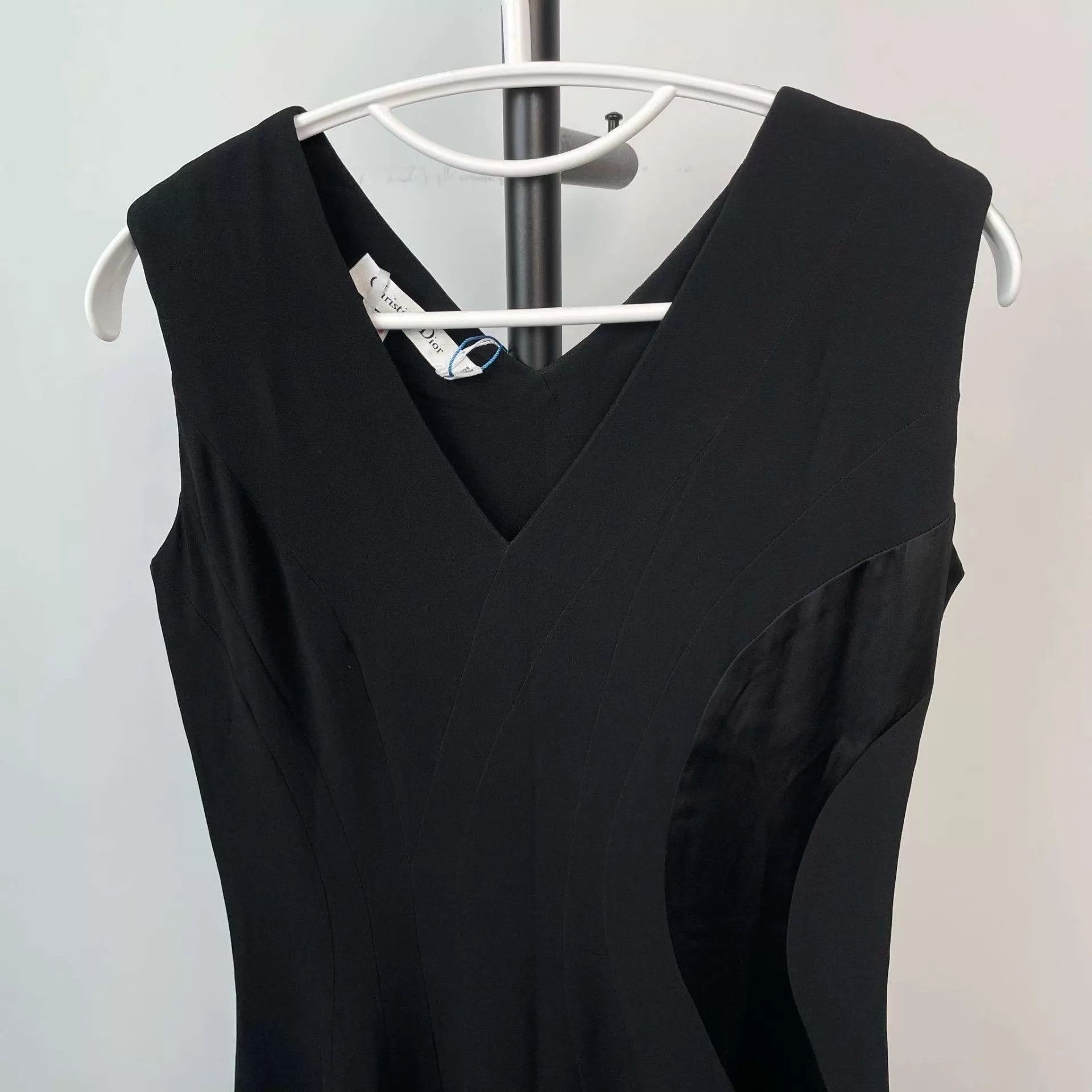 Dior Dior Women's 95 New Black Long Dress 36 Size XS / US 0-2 / IT 36-38 - 8 Thumbnail