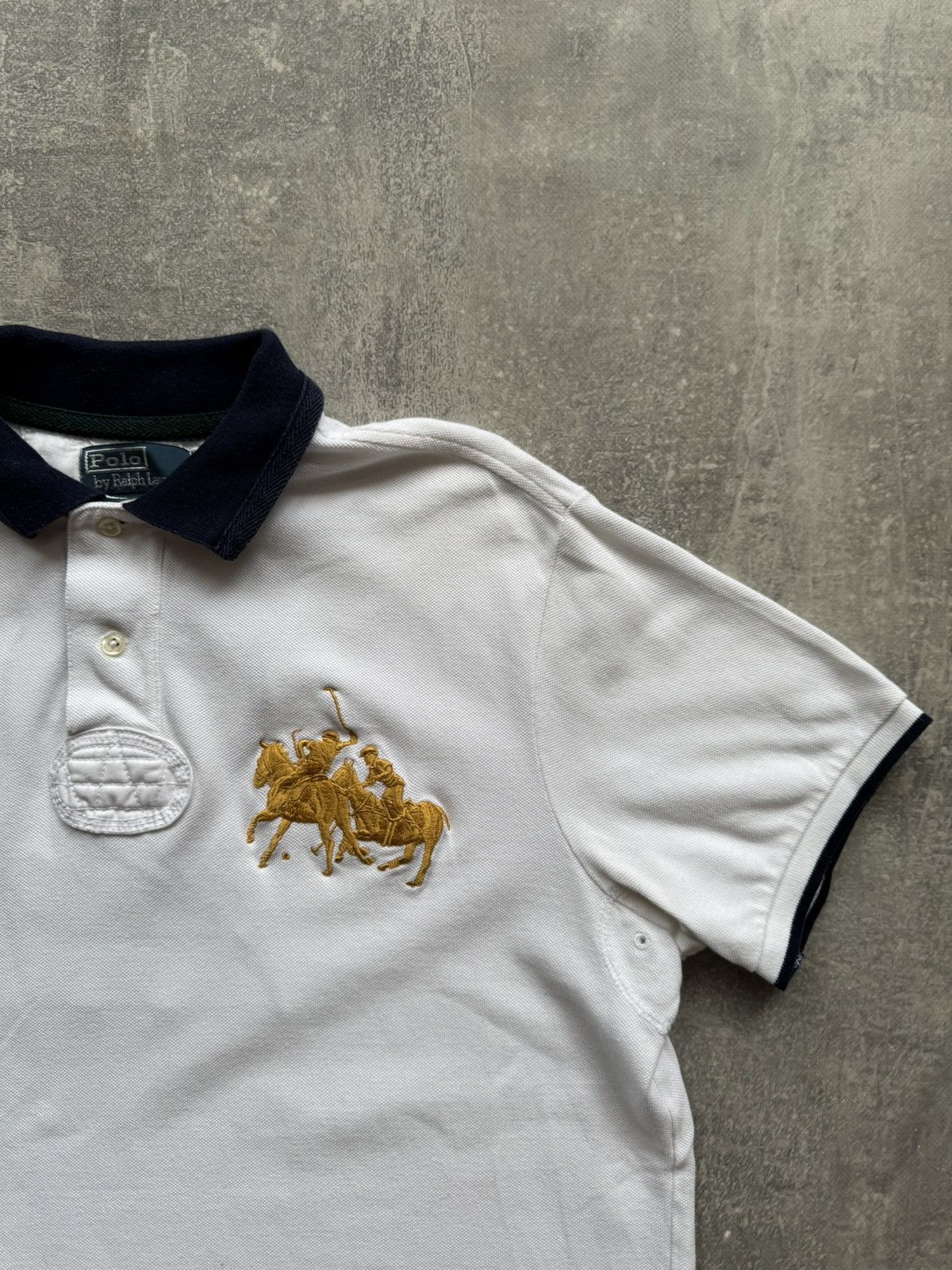 Polo Ralph Lauren Vintage Polo Ralph Lauren #2 Jockey Club Tee Y2K Size US L / EU 52-54 / 3 - 2 Thumbnail