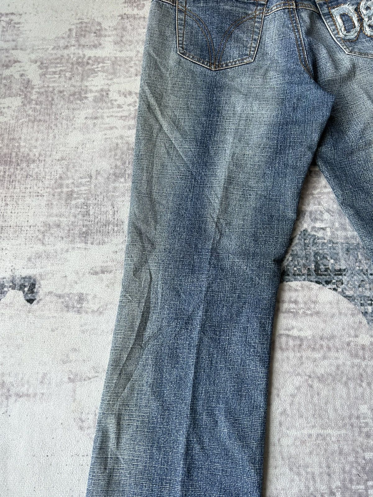 Dolce & Gabbana Dolce & Gabbana D&G EMBROIDERY Jeans Size US 31 - 14 Thumbnail