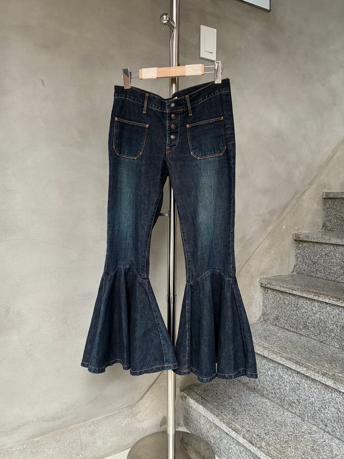 Kapital Kapital Flare Denim Pants Jeans Size 29" - 1 Thumbnail