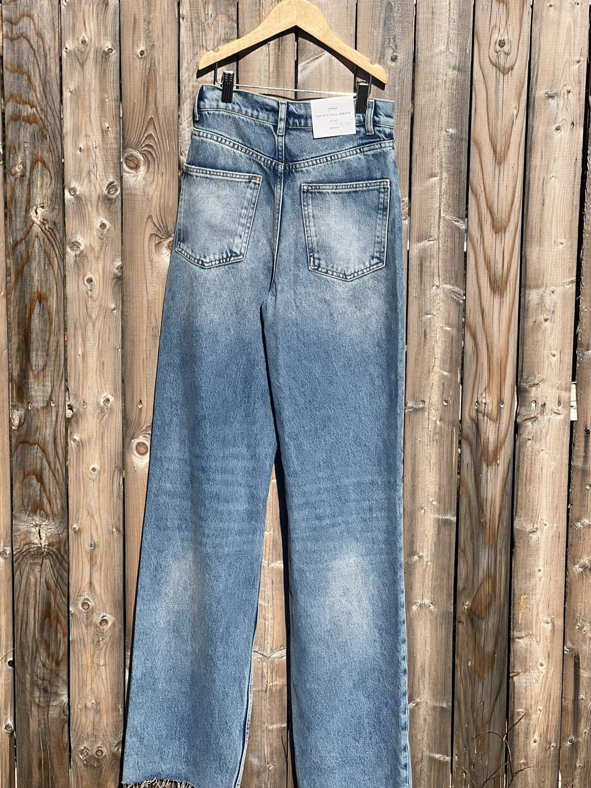 Zara Zara women’s the 90’s full length in DaryL blue jeans NWT Size 26" / US 2 / IT 38 - 11 Thumbnail