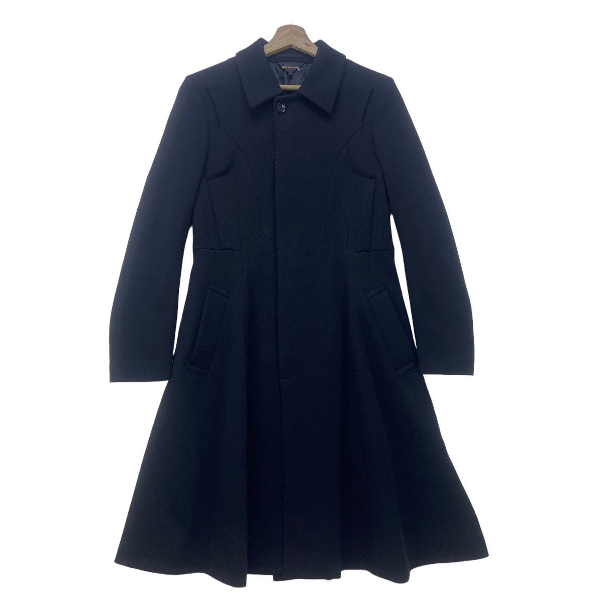 Comme des Garcons Comme des Garçons Runway 2006 Wool Long Coat Size S / US 4 / IT 40 - 4 Thumbnail