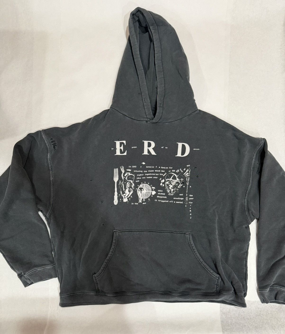 Enfants Riches Deprimes My Role in The War ERD Hoodie | Grailed