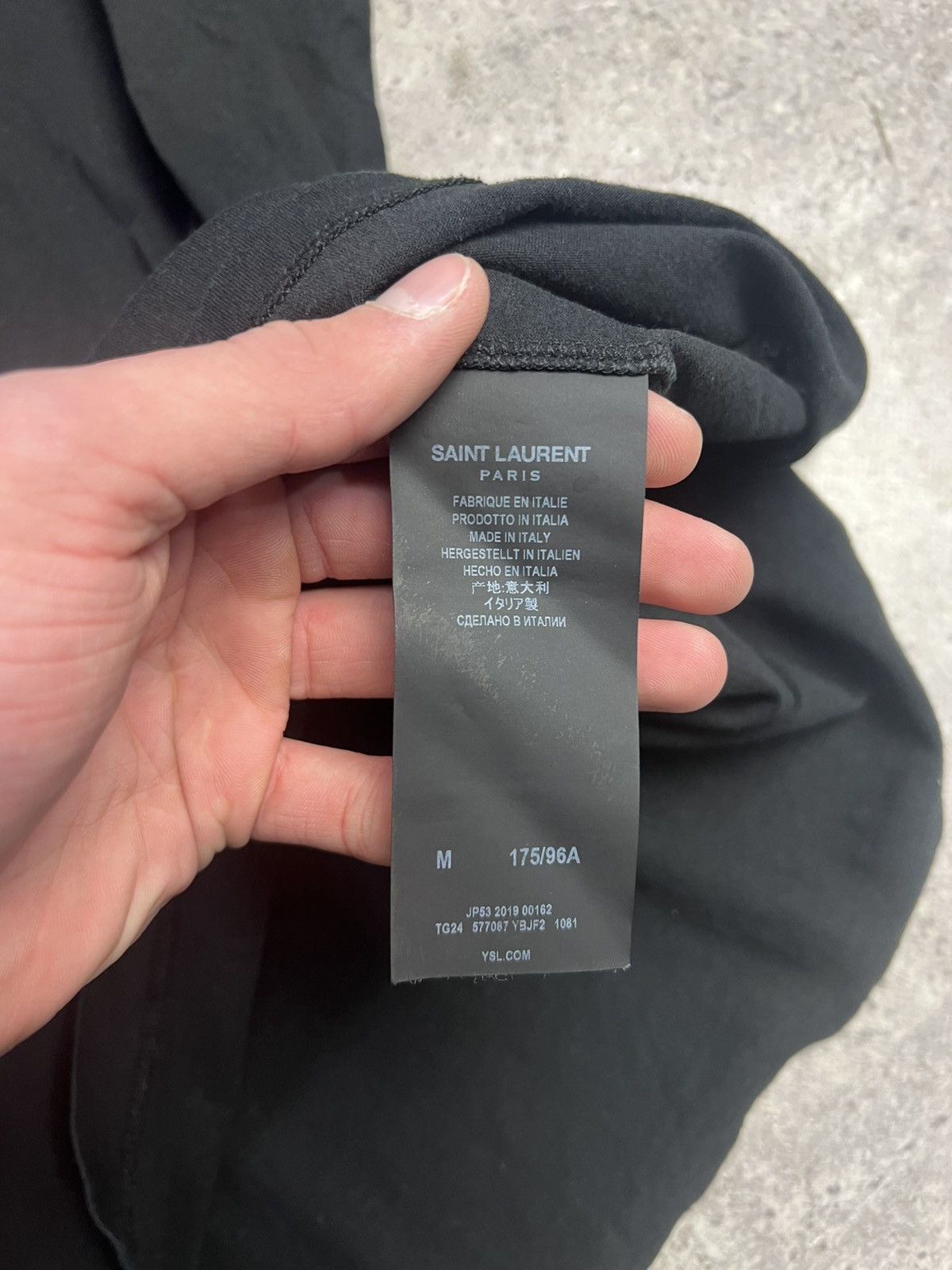 Saint Laurent Paris Saint Laurent star t shirt Size US M / EU 48-50 / 2 - 5 Thumbnail