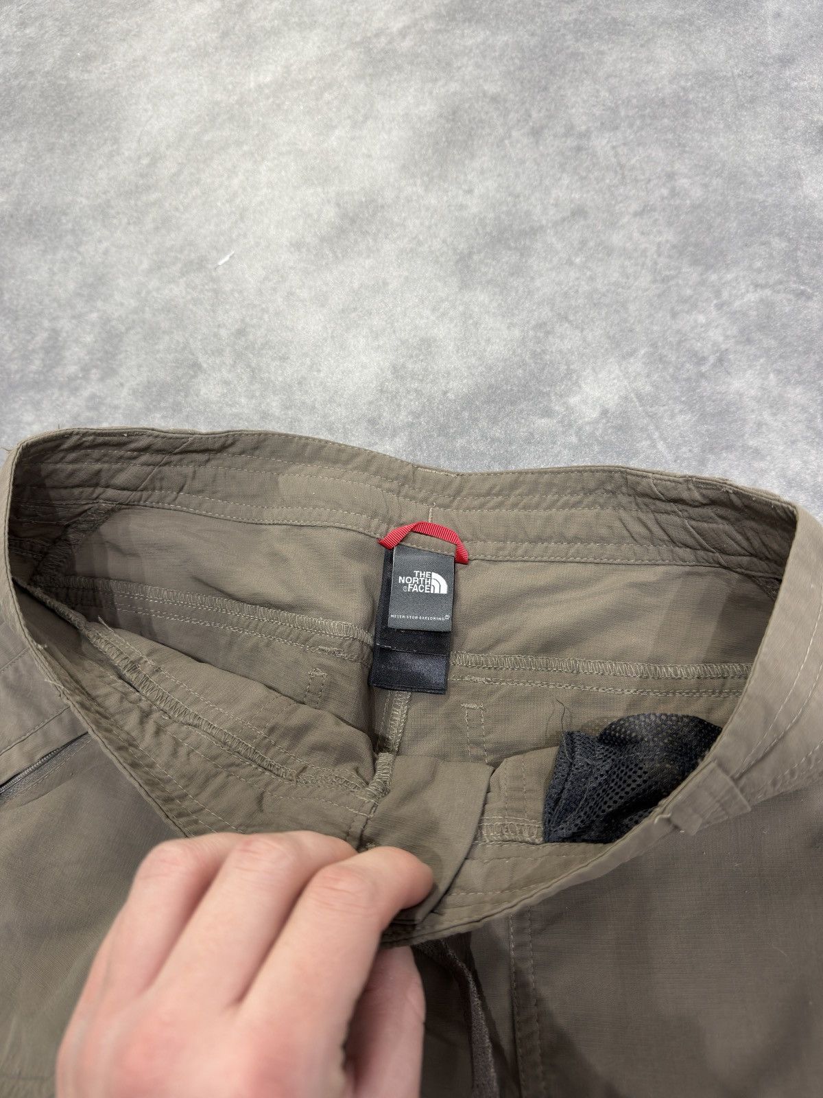 The North Face Khaki gorpcore pants the north face trekking outdoor life Size 30" / US 8 / IT 44 - 6 Thumbnail