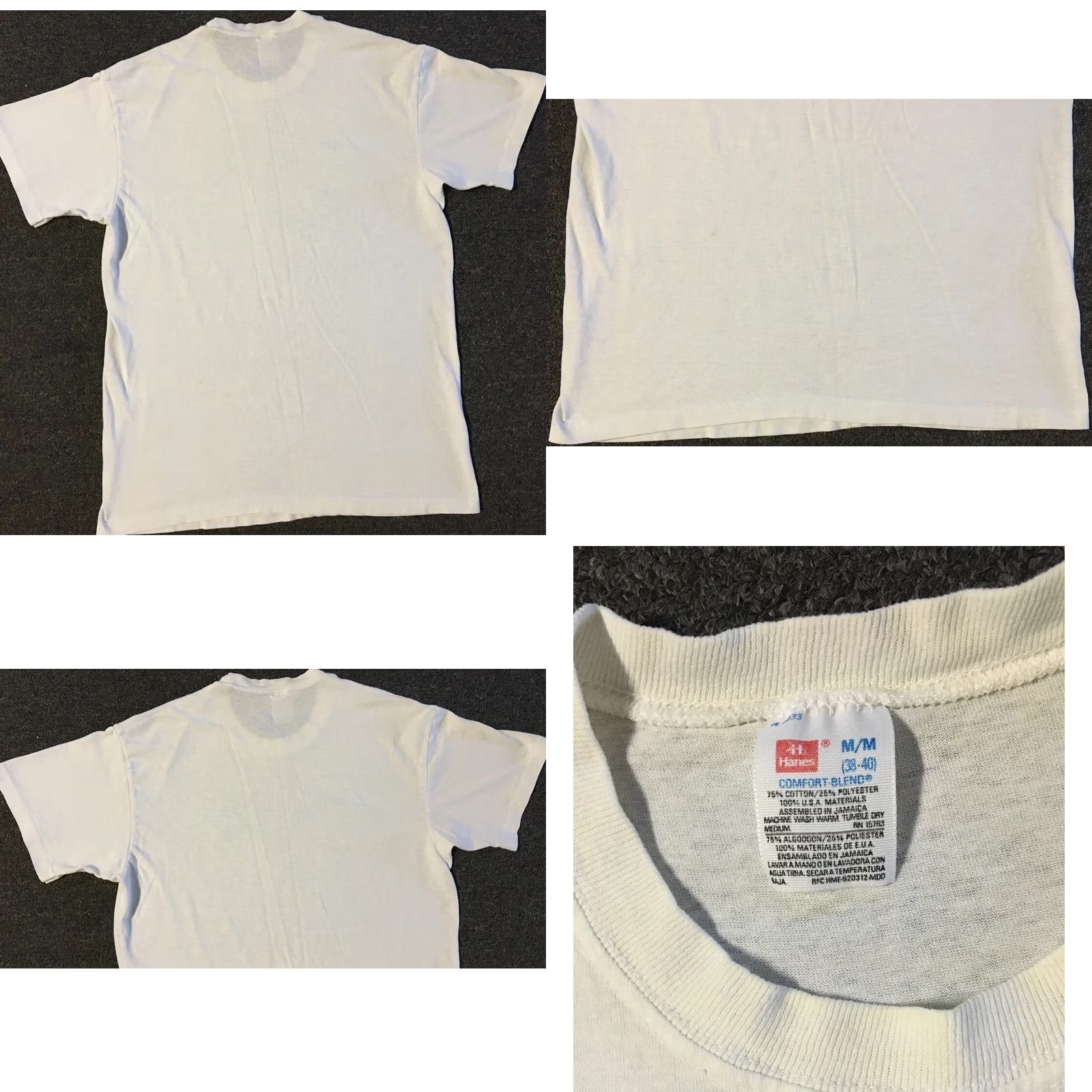 Vintage VINTAGE Phoenix Arizona Faded Distressed Shirt S White Sun 90s Grunge Biker Rockabilly Desert USA Men's T-Shirt Size US S / EU 44-46 / 1 - 8 Thumbnail