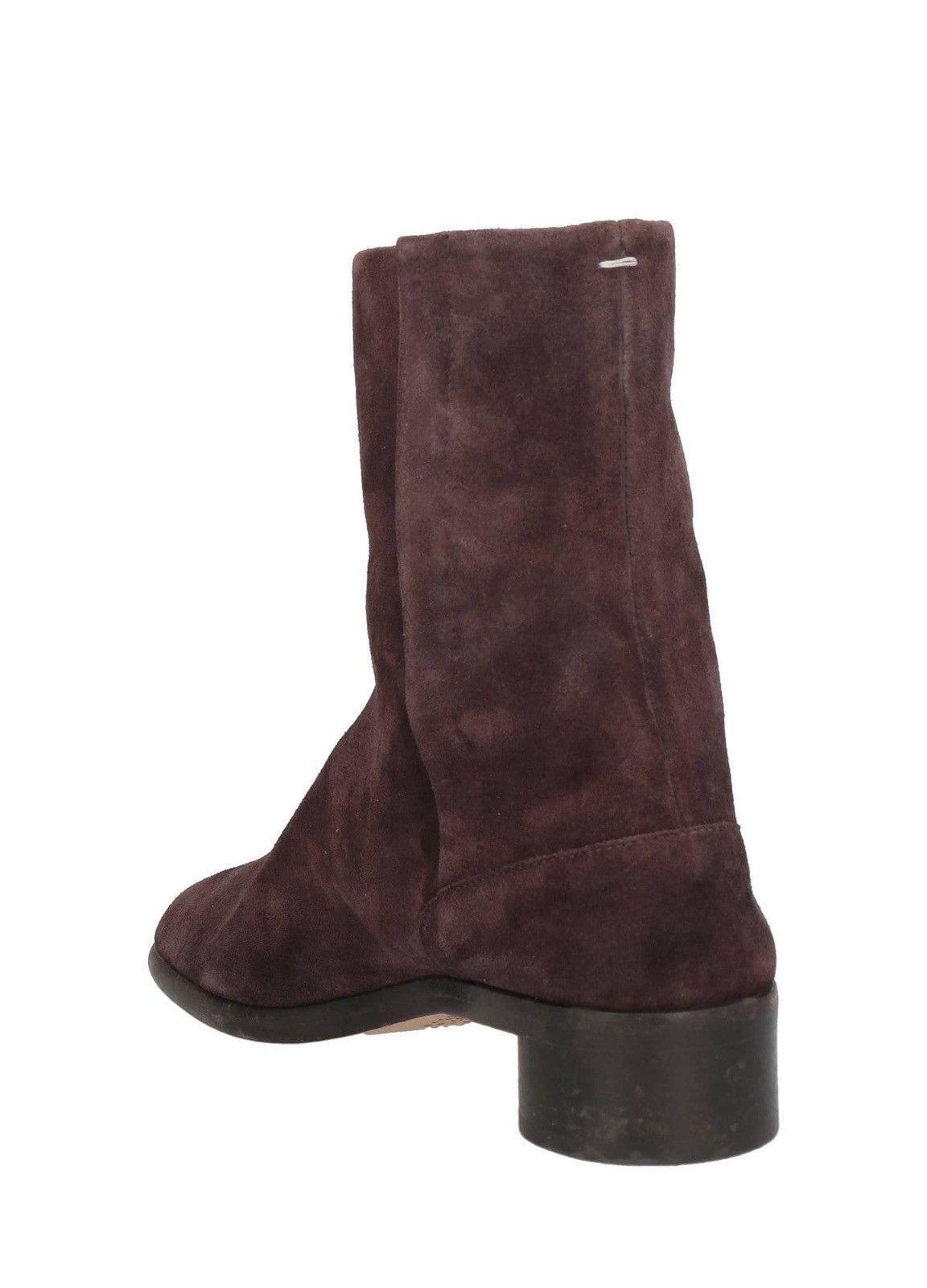 Maison Margiela Suede Brown Tabi Ankle Boots Size US 7 / EU 40 - 3 Thumbnail