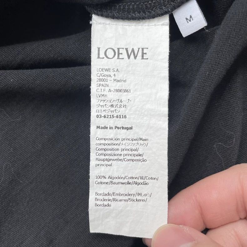 Loewe LOEWE Flower three-dimensional embroidery round neck short Size M / US 6-8 / IT 42-44 - 6 Thumbnail