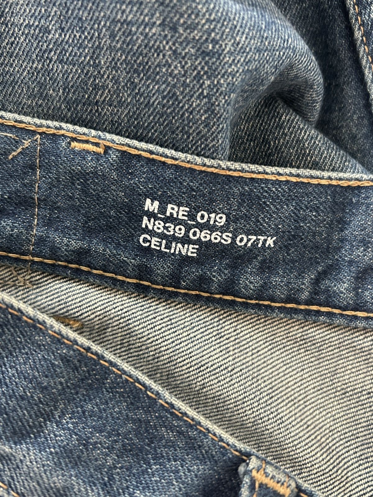 Celine M_RE_19 HEDI SLIMANE baggy, distressed denim Size US 38 / EU 54 - 7 Thumbnail