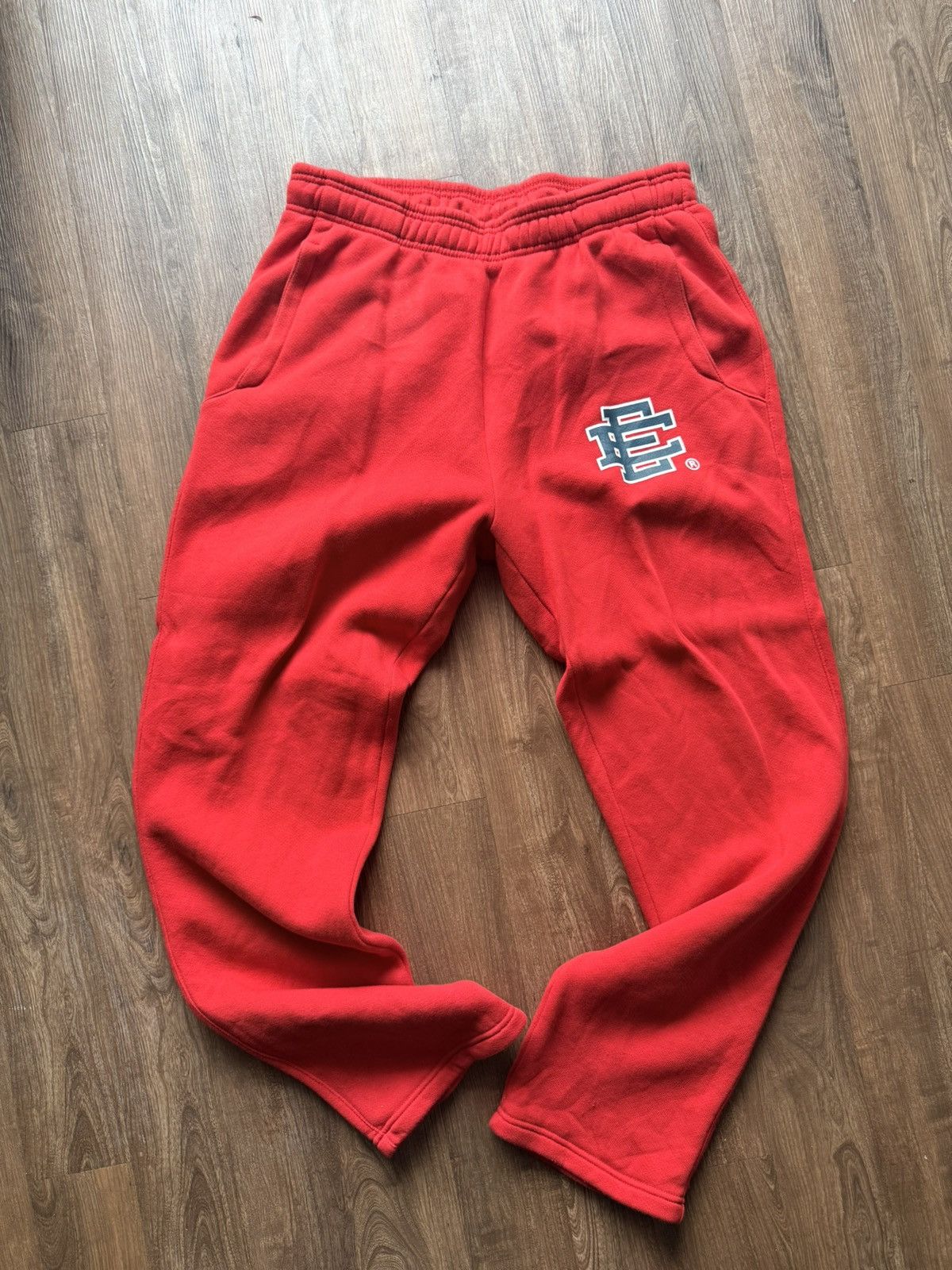 Eric Emanuel Eric Emanuel EE Basic Sweatpant Red/Navy Size US 36 / EU 52 - 1 Thumbnail